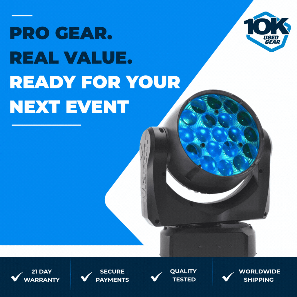 10K Used Gear Limited Facebook ad: Professional used AV equipment from the brands the…