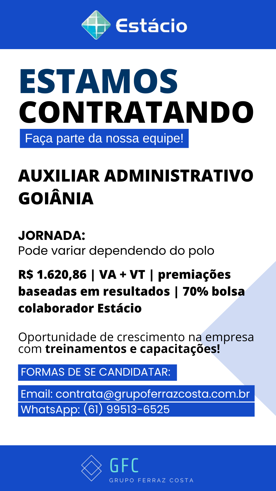 Estácio Polos EAD - Goiânia Facebook ad from Apr 6, 2026