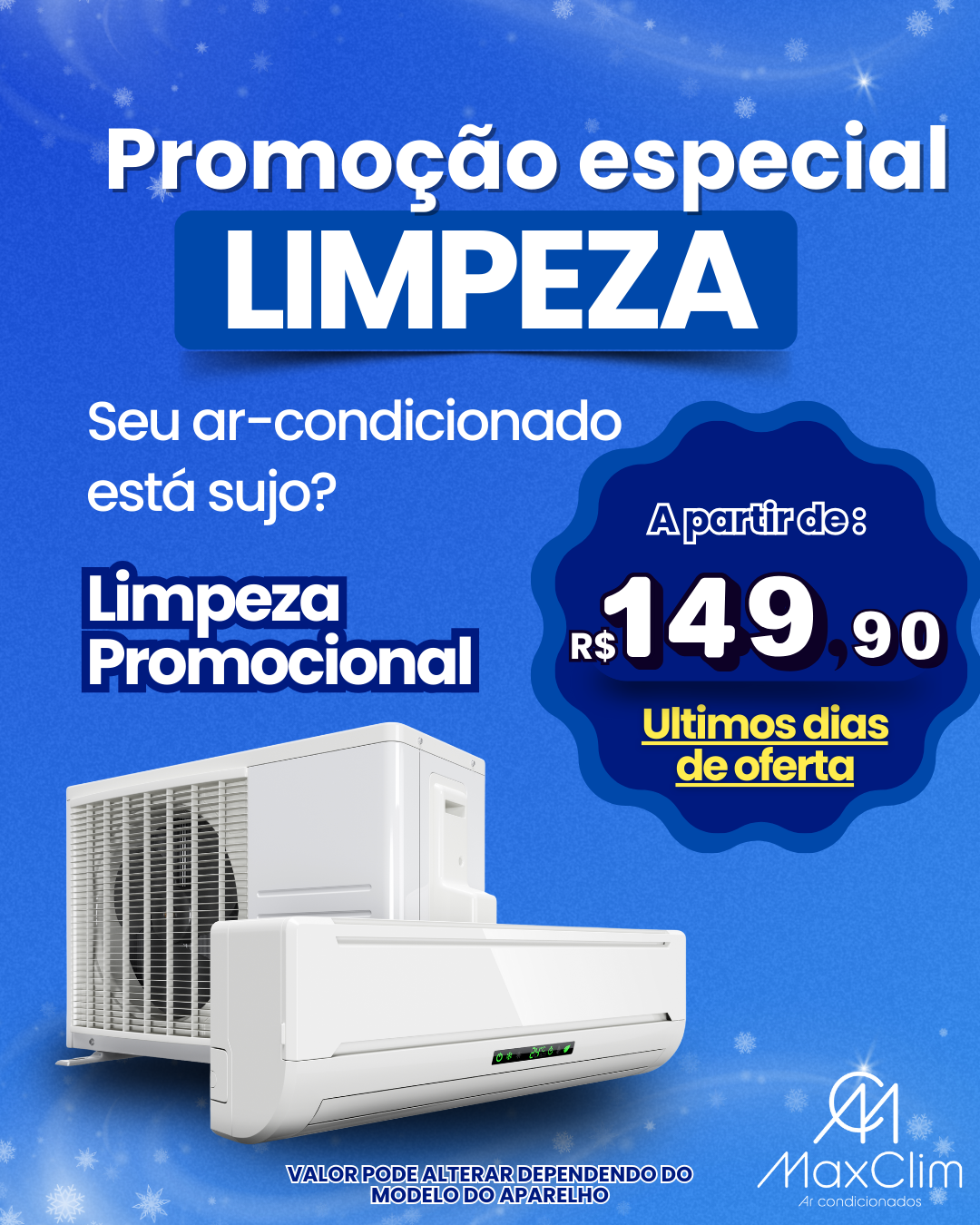 Maxclim Facebook ad: Converse conosco