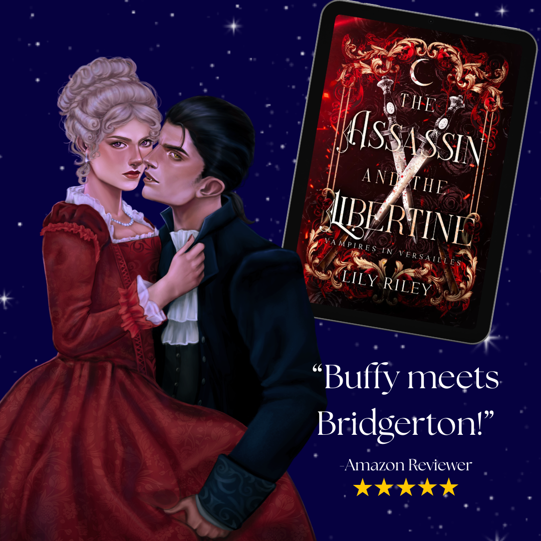 Author Lily Riley Facebook ad: Scandal, seduction, and supernatural secrets.