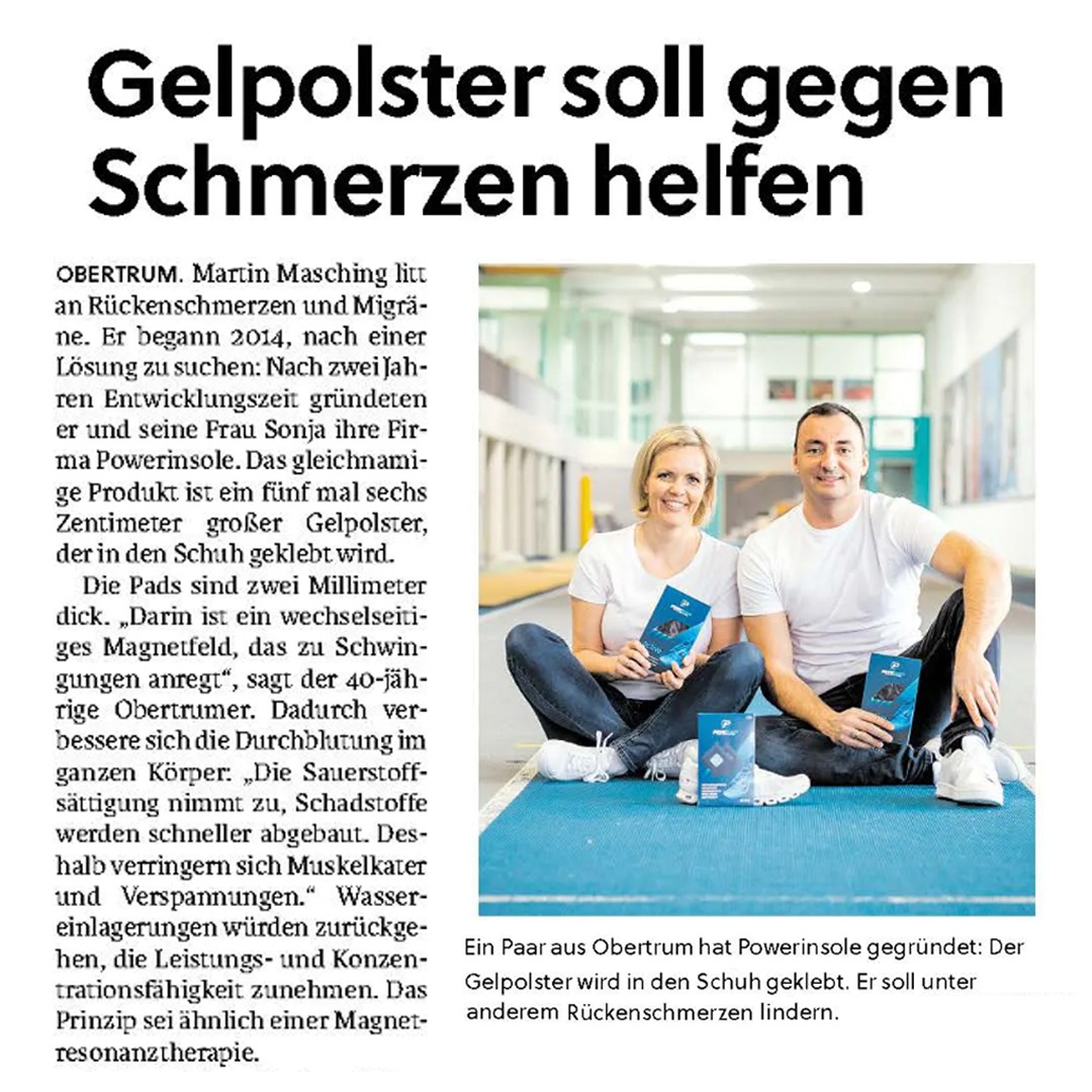 Powerinsole Facebook ad