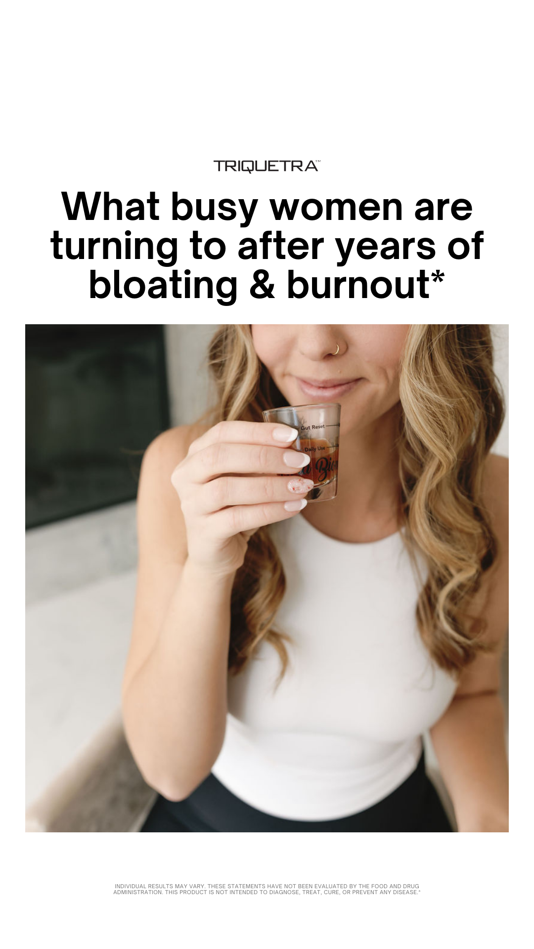 Triquetra Health Facebook ad