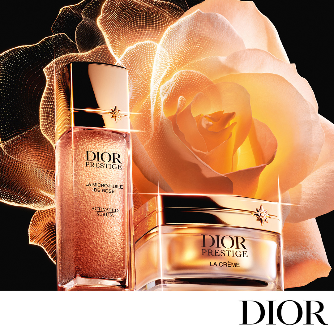 Dior Facebook ad: VISIT THE DIOR BEAUTY ONLINE BOUTIQUE​