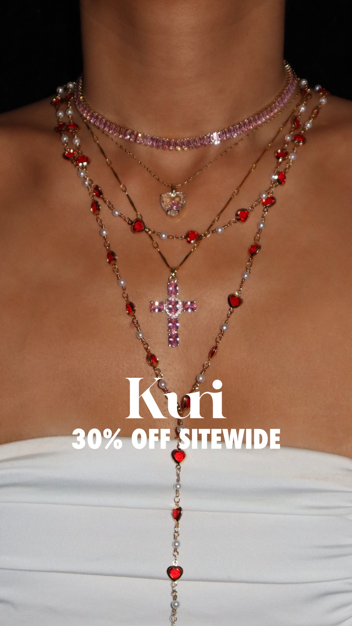 Kuri jewelry Facebook ad