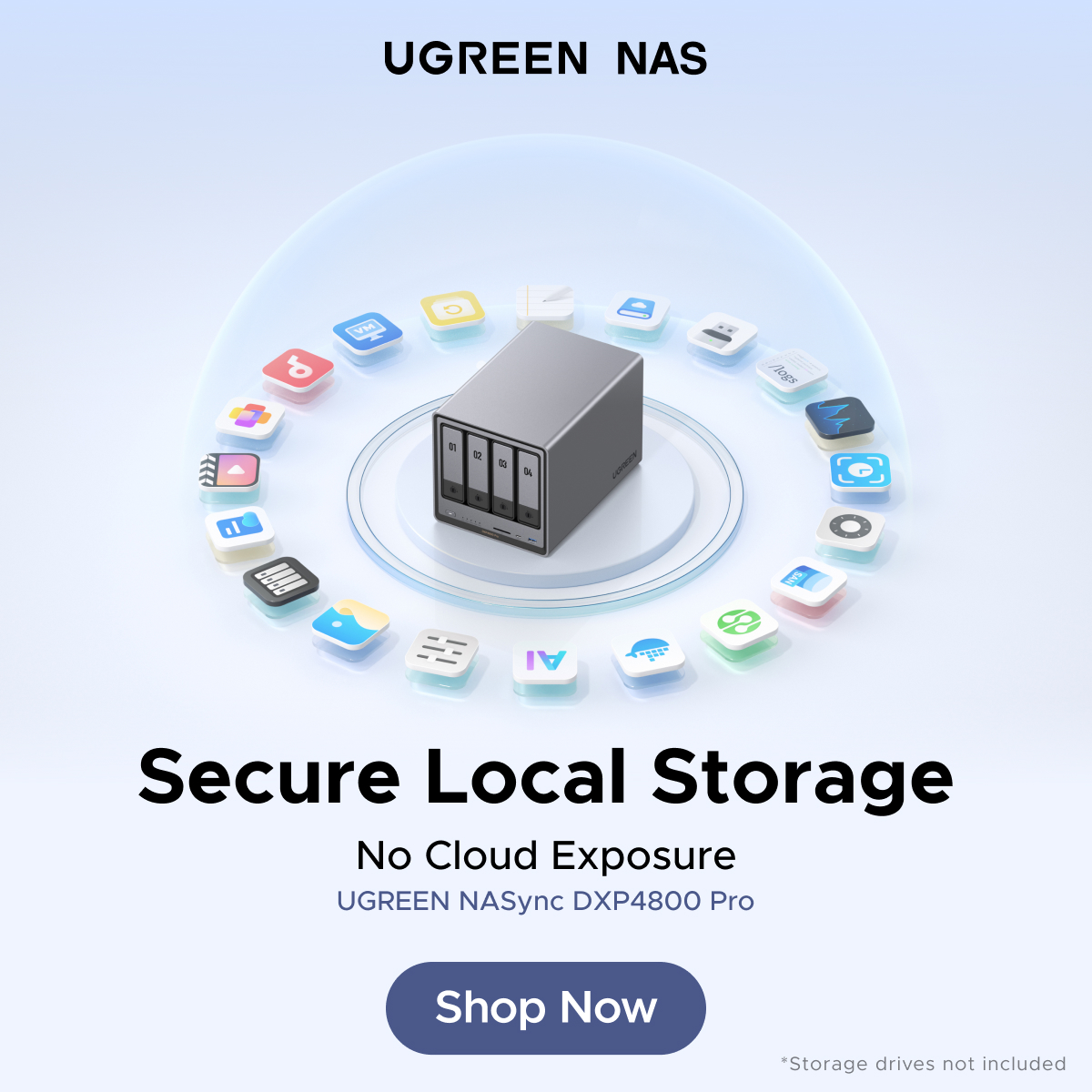 UGREEN NASync Facebook ad