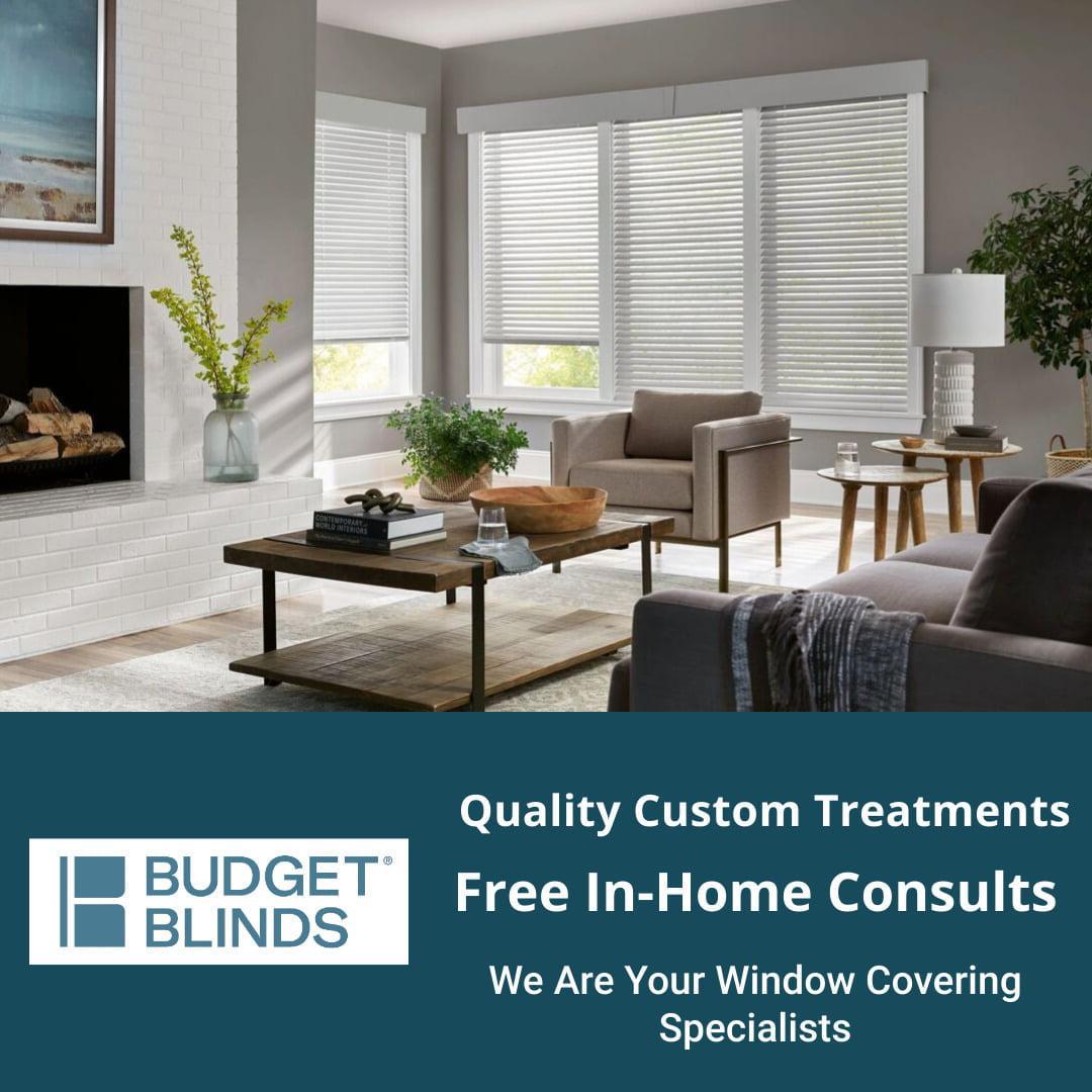 Budget Blinds of The Shoals and Southern Middle Tennessee Facebook ad: Call For A Free Consultation