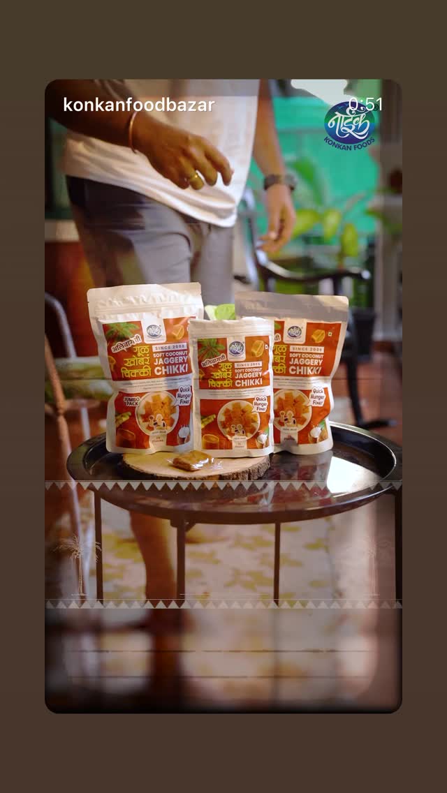 Konkan Food Bazar, Alibag Facebook ad: Forget the energy bars, Konkan made it first