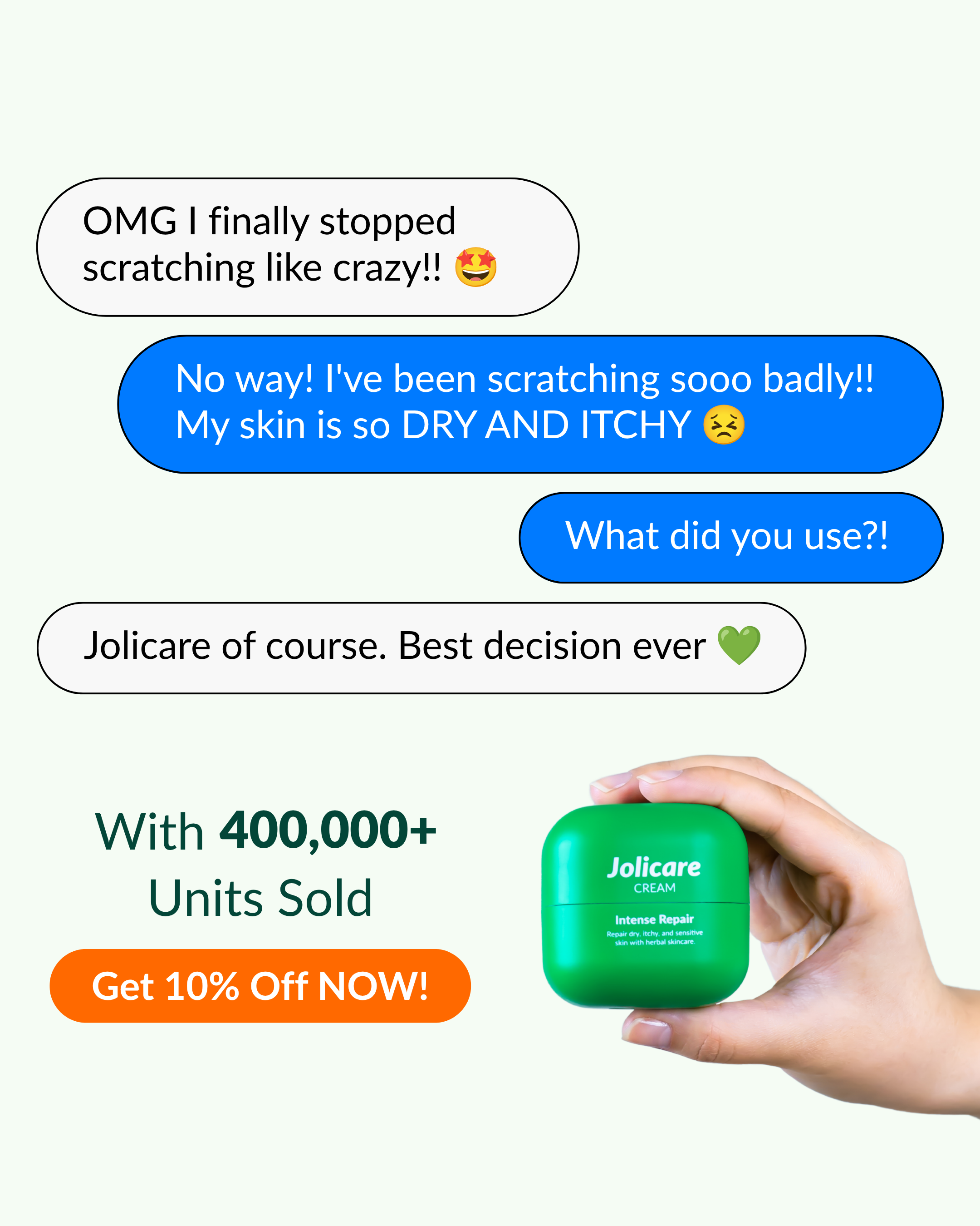 Jolicare Facebook ad