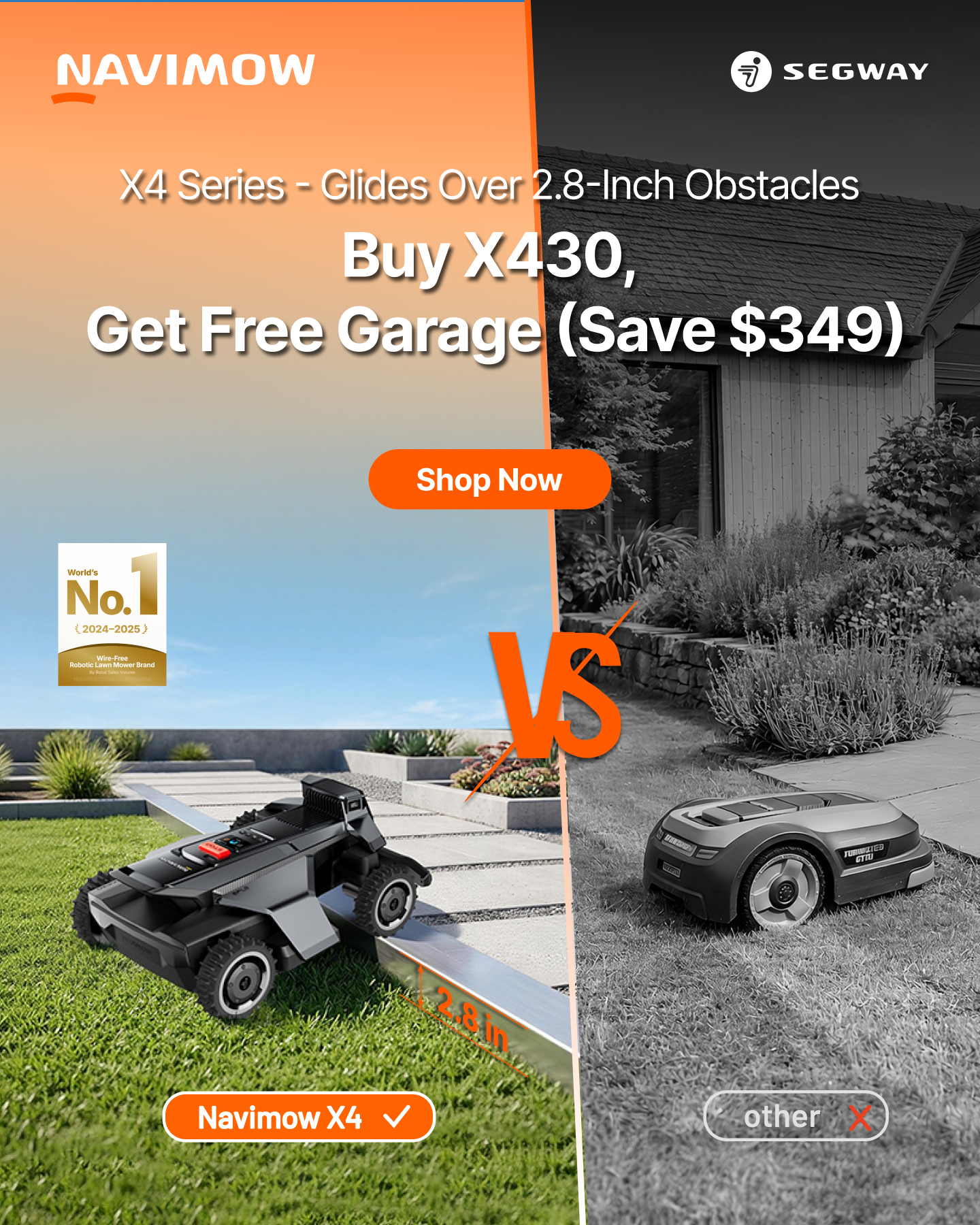Segway Navimow Facebook ad from Jun 12, 2026