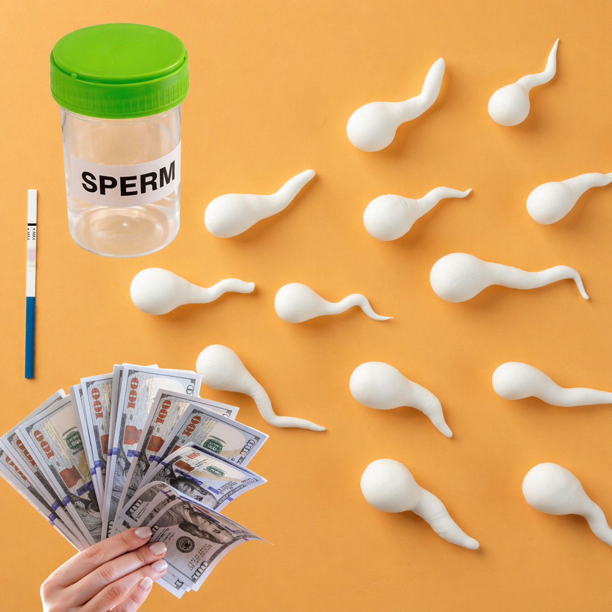 Health Promoters Facebook ad: Sperm Donation Centers Guide