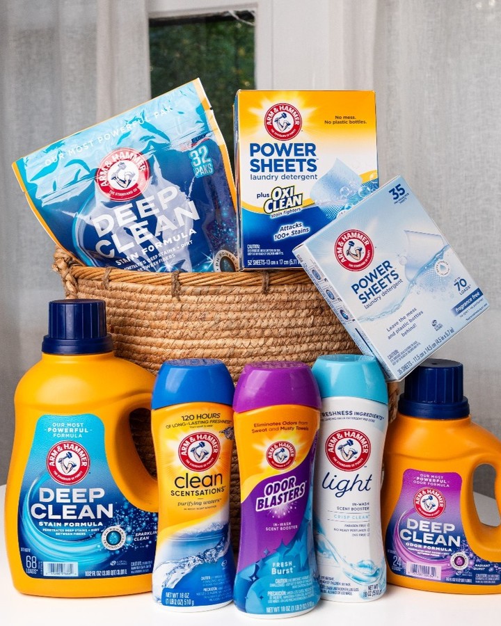 Arm & Hammer Facebook ad: ARM & HAMMER Deep Clean OxiClean Max Force Laundry…