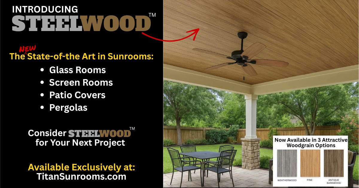 Titan Sunrooms Facebook ad