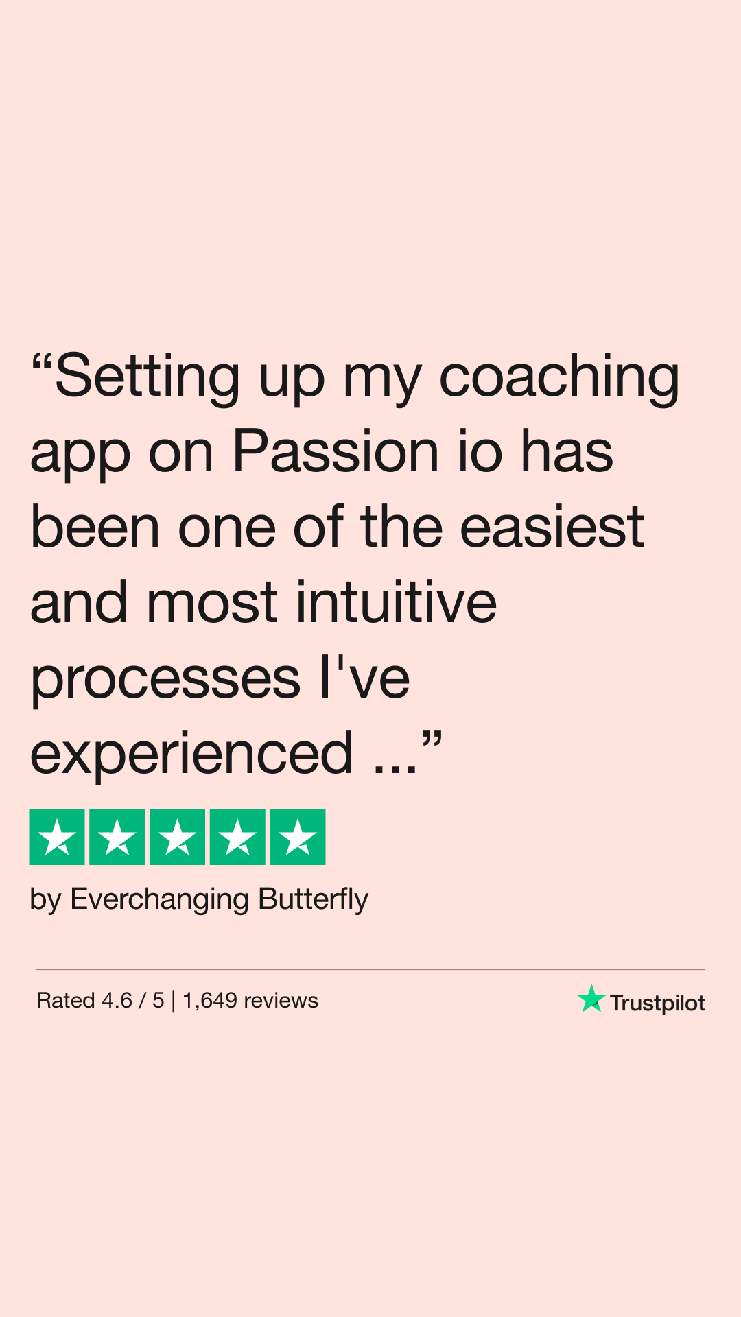 passion.io Facebook ad