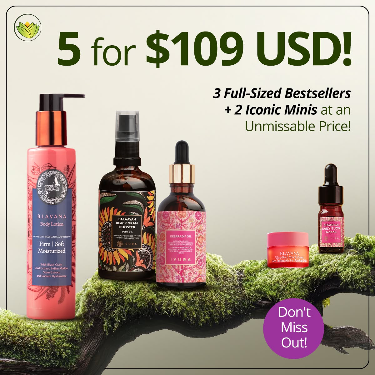 The Ayurveda Experience Facebook ad