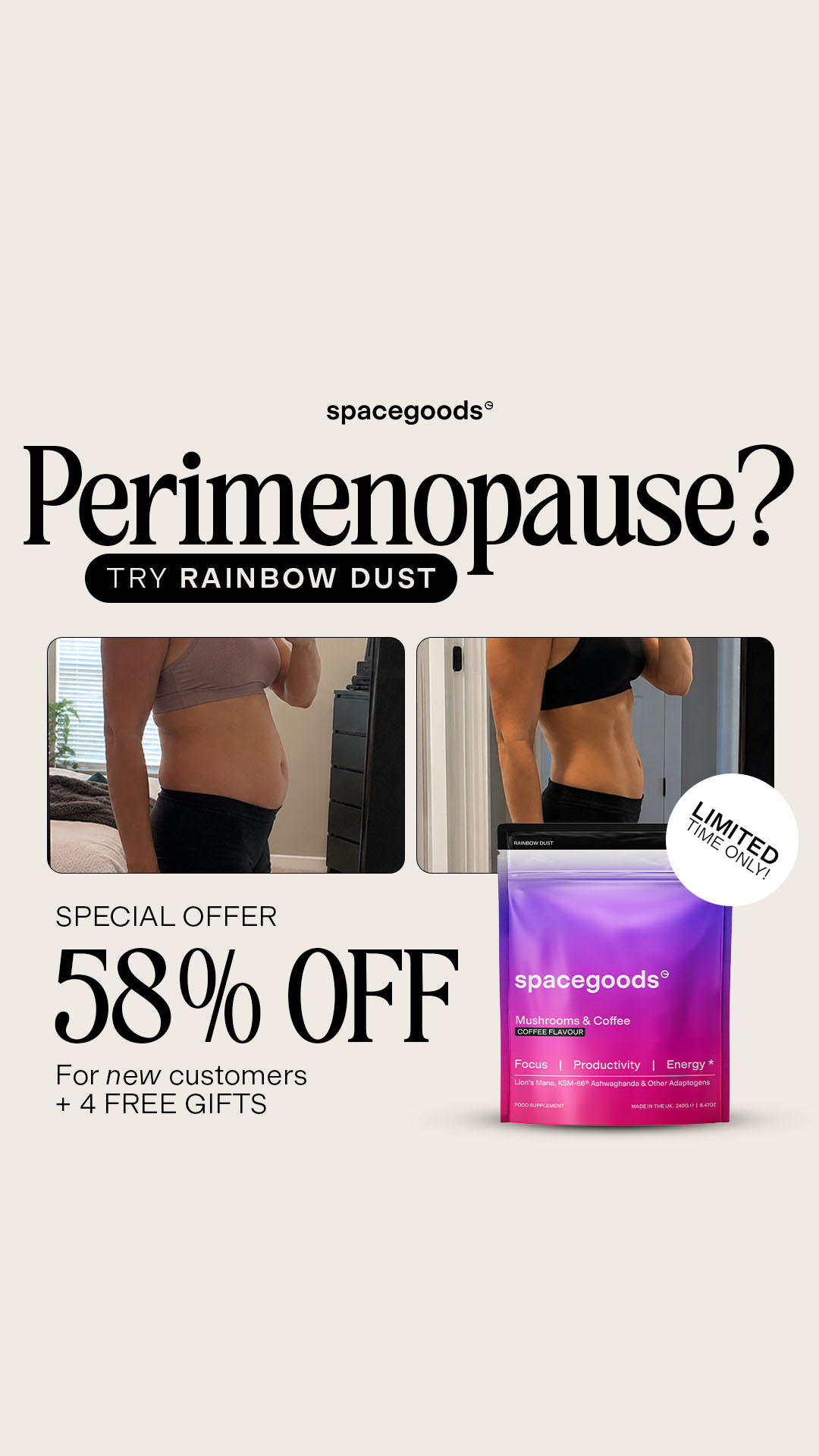Spacegoods Facebook ad