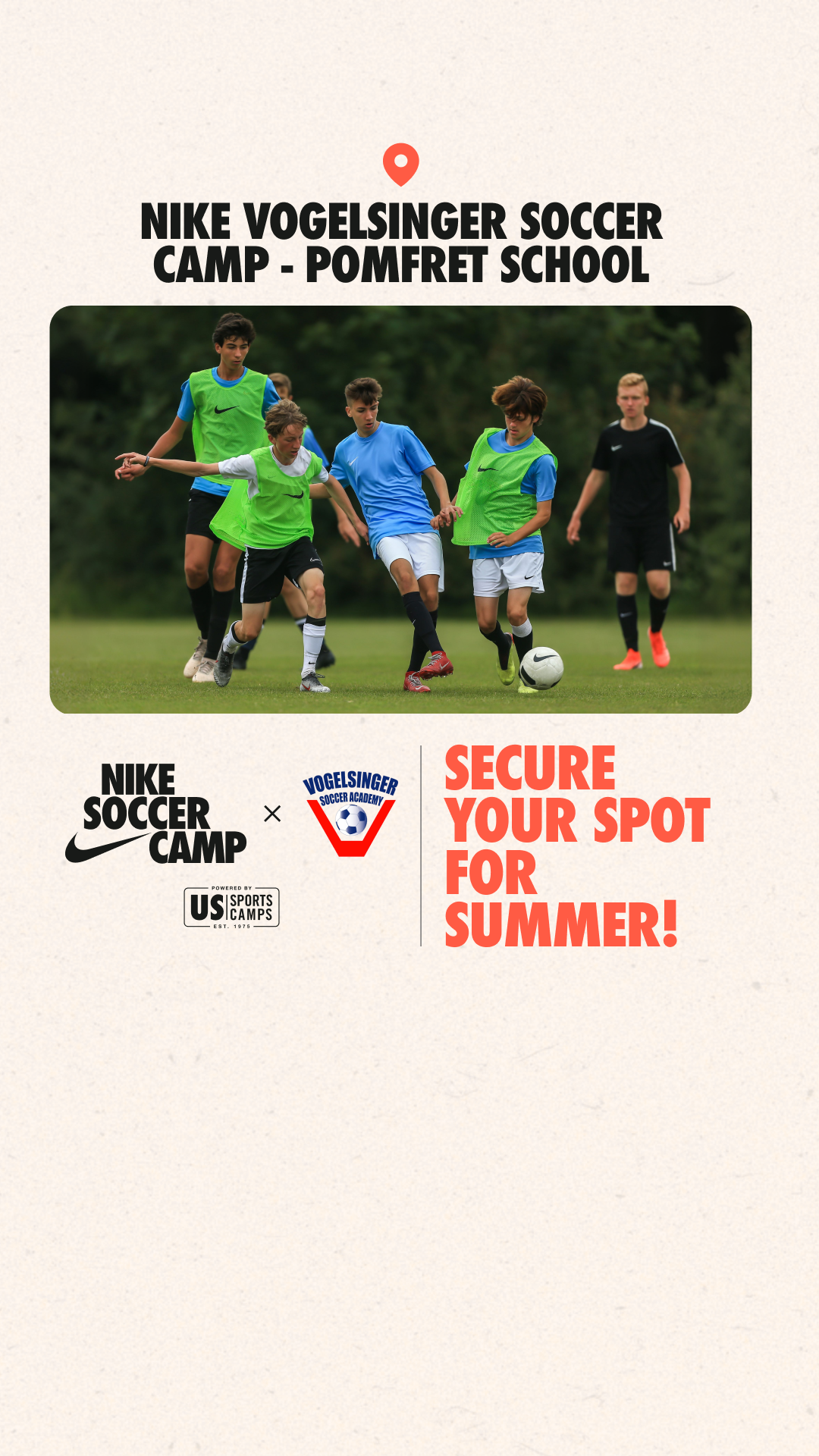 US Sports Camps - NIKE Sports Camps Facebook ad