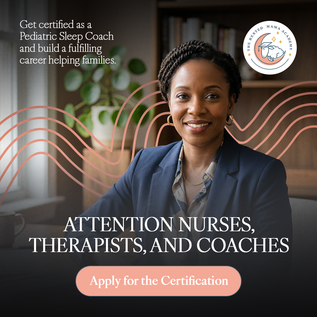 Rested Mama Academy - Pediatric Sleep Certification Facebook ad