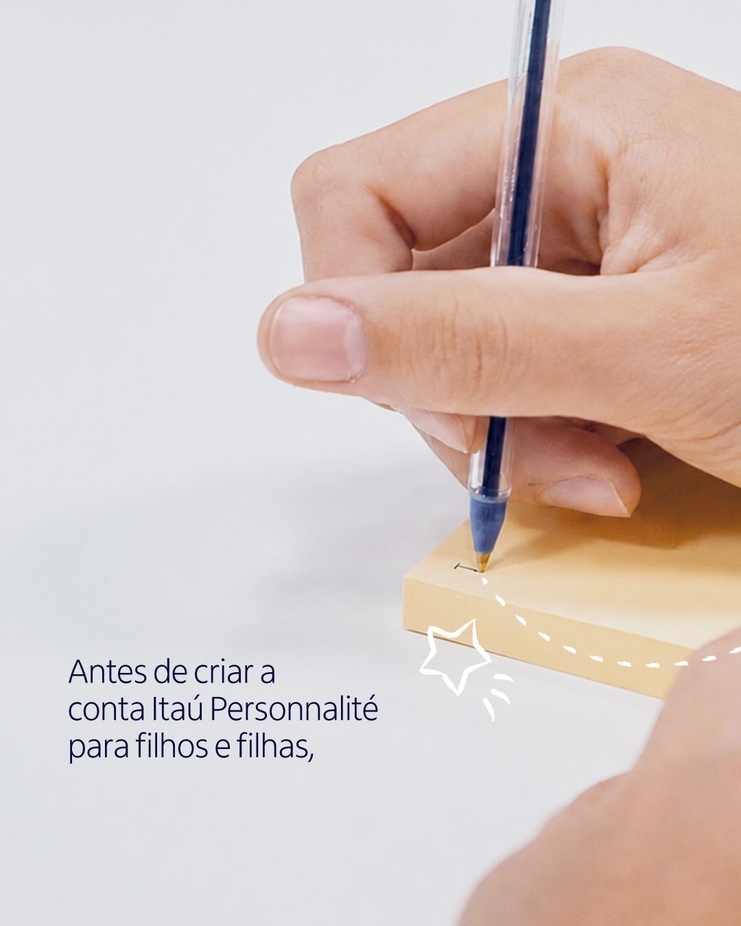 Itaú Personnalité Facebook ad: A gente acredita que os melhores aprendizados começam…