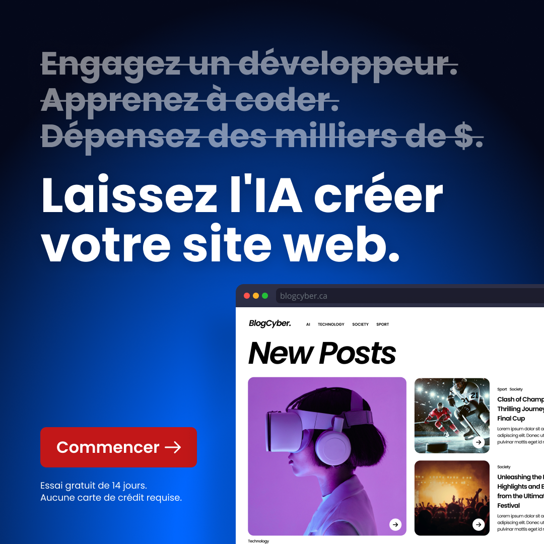 Web Hosting Canada Facebook ad