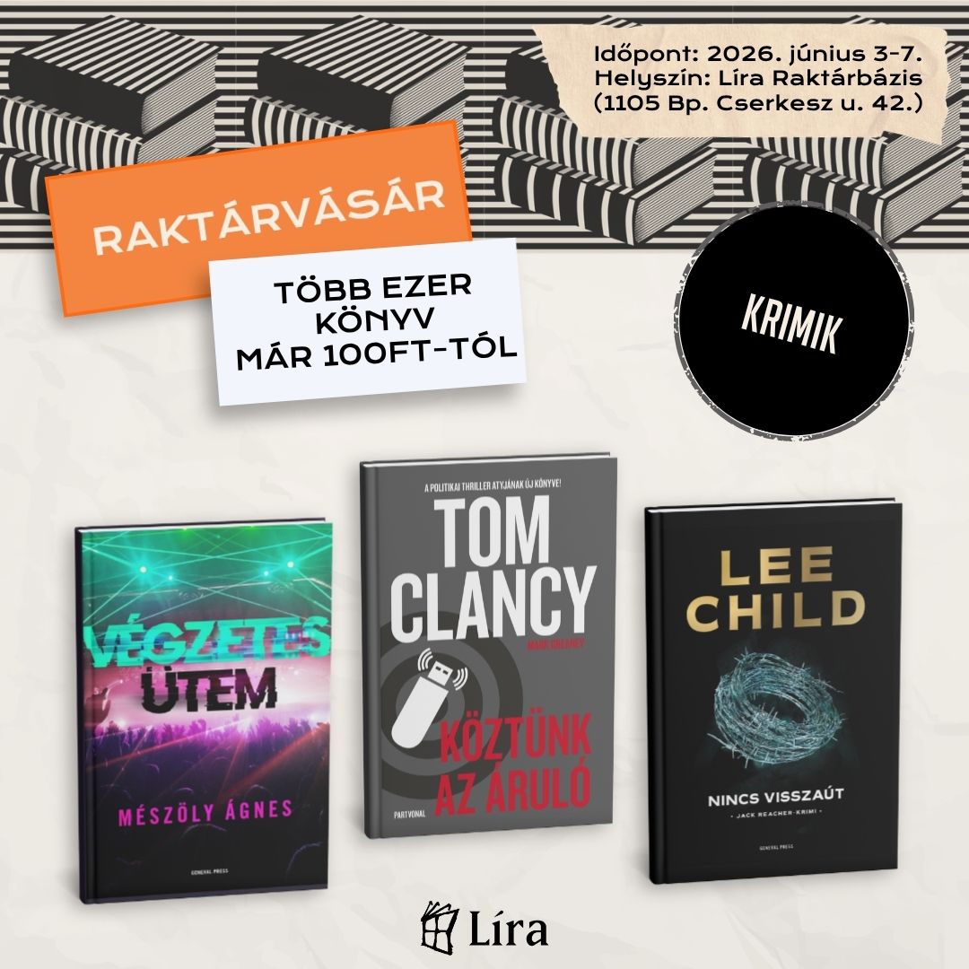 Líra Könyv Facebook ad: Líra Raktárvásár 2026