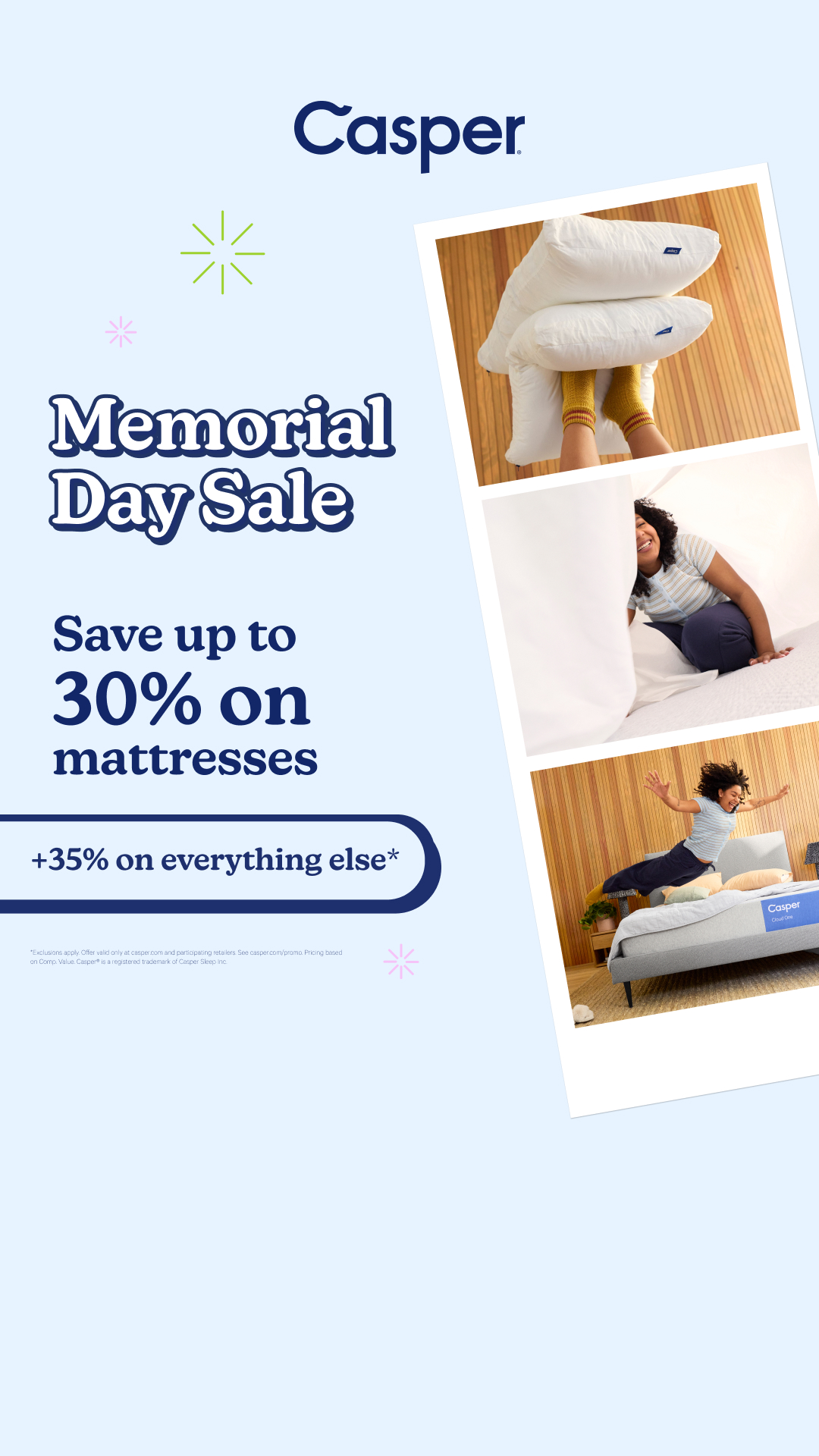 Casper Facebook ad