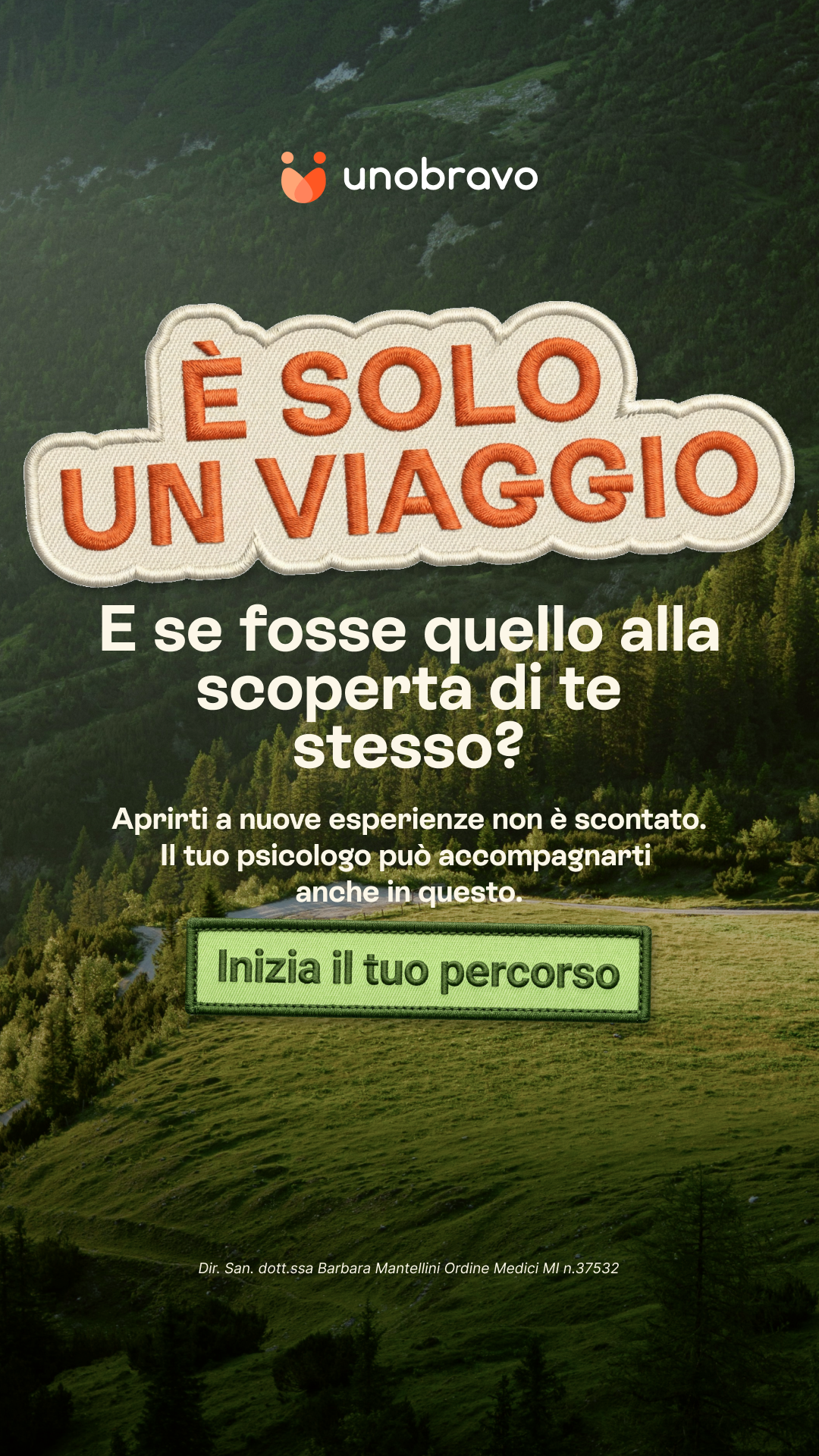 Unobravo Facebook ad