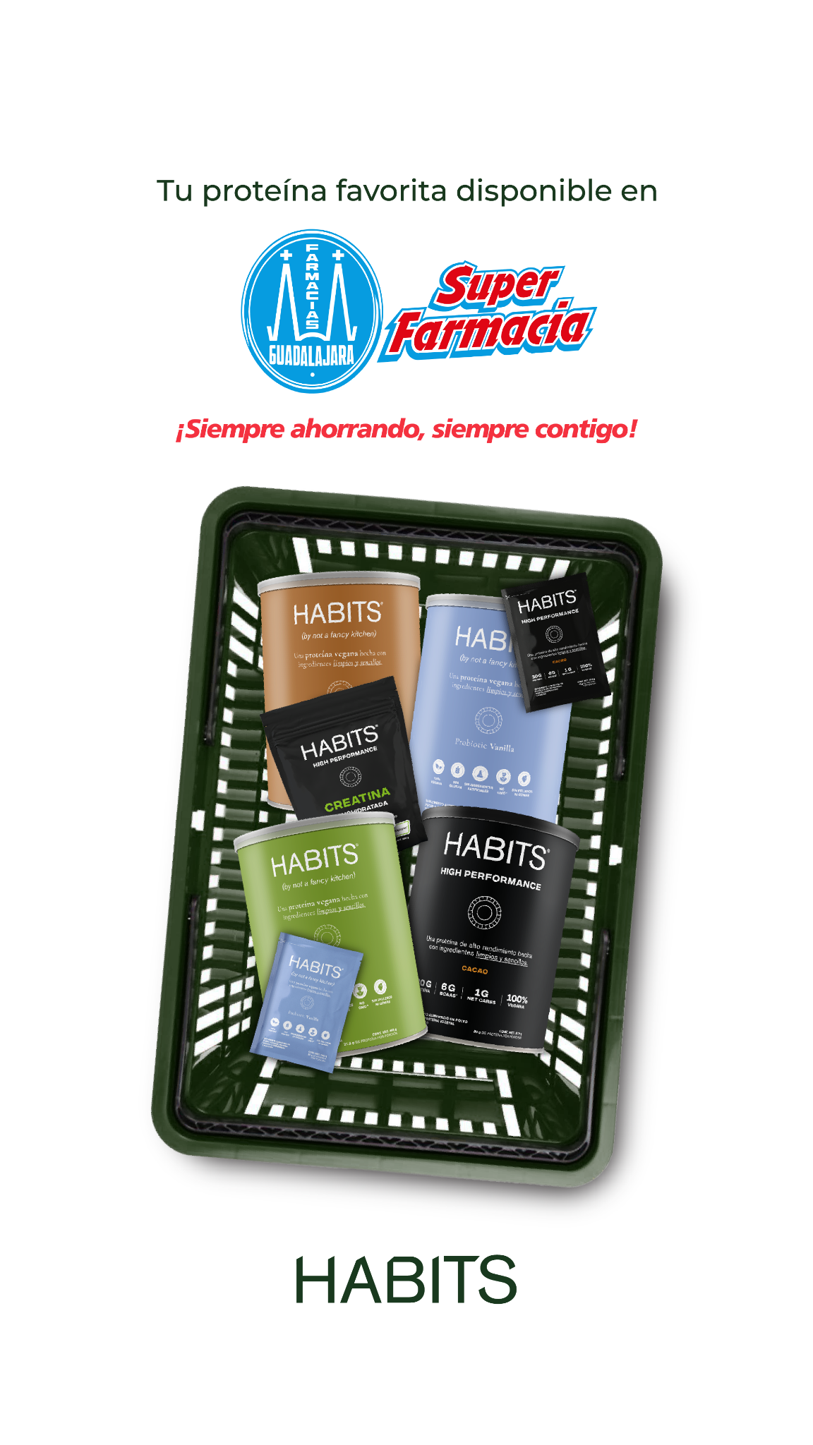 Habits Proteins Facebook ad from Jan 14, 2026