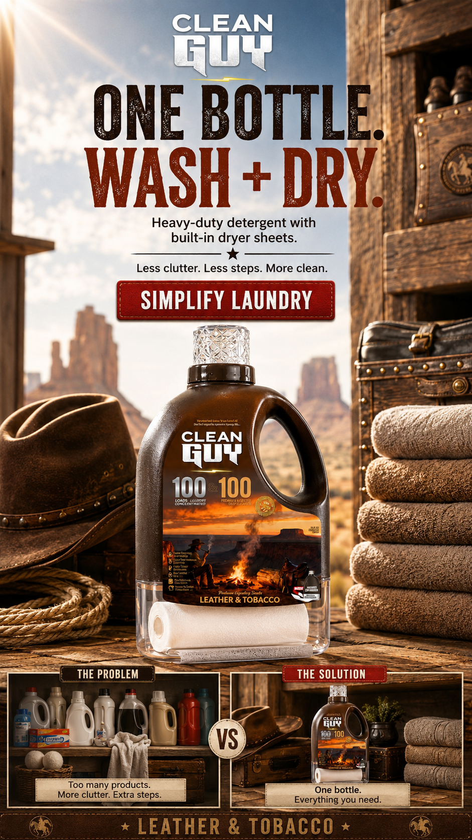 Clean Guy Facebook ad