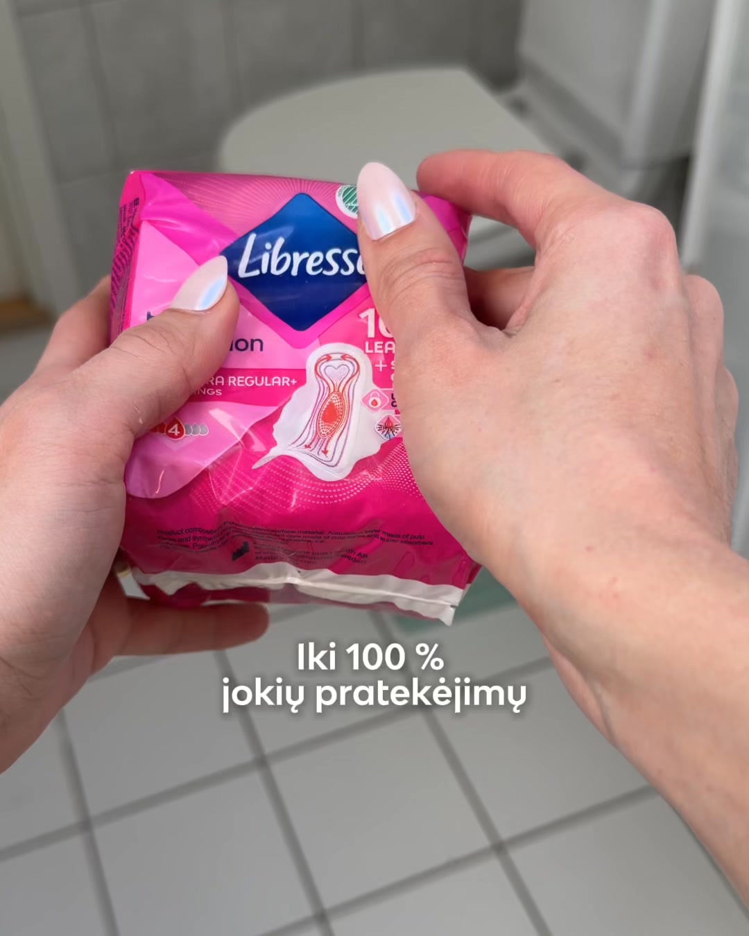 Libresse Lietuva Facebook ad: Apsauga, kuri supranta!