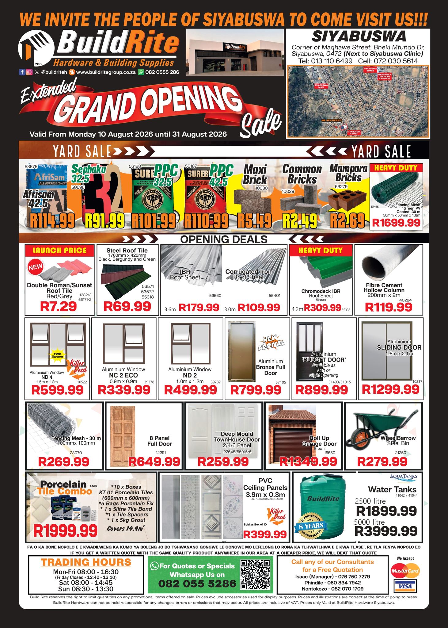 Build Rite Hardware Facebook ad