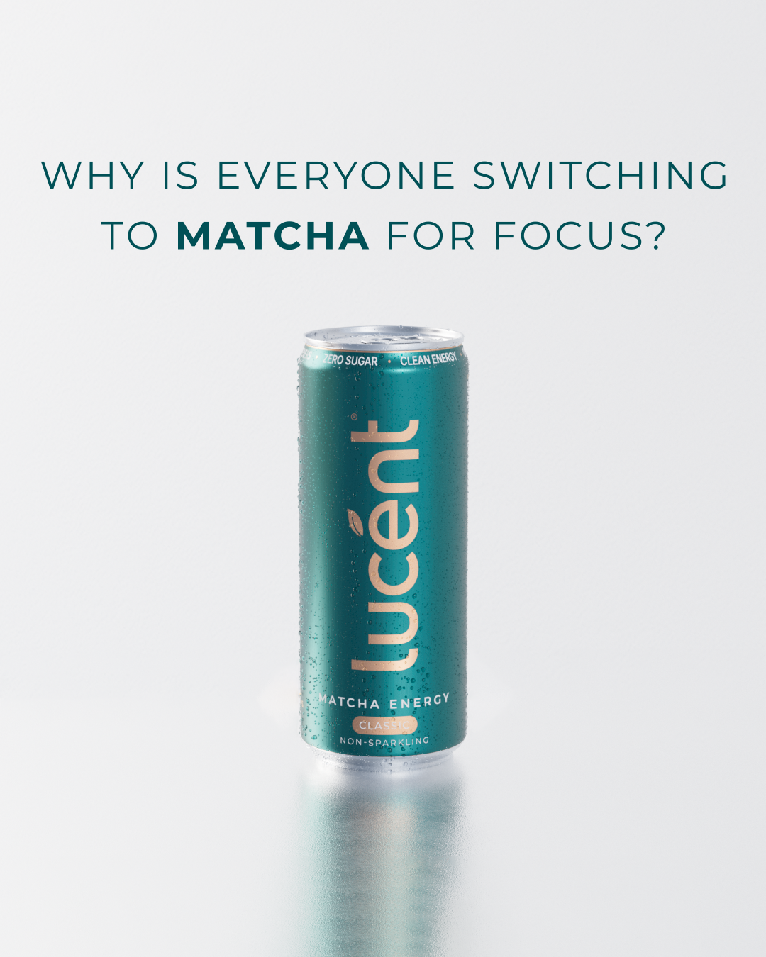 Lucent Facebook ad: Matcha energy. Explained in 30 seconds.