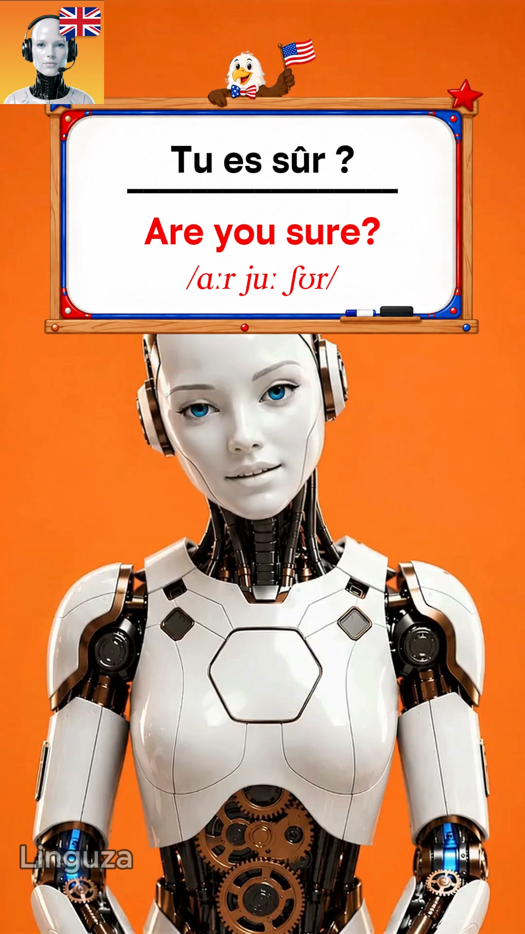 Linguza: AI English Tutor Facebook ad: Installez maintenant!