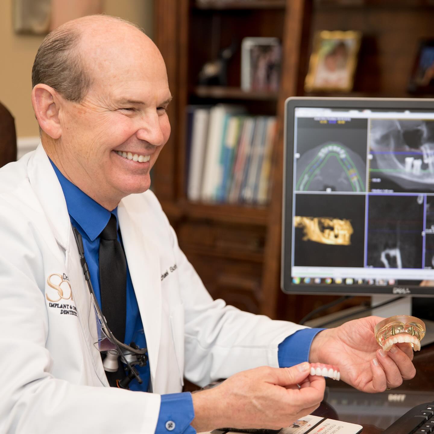 Dr. Michael Sohl, Implant & Cosmetic Dentistry Facebook ad: Four decades of implant mastery