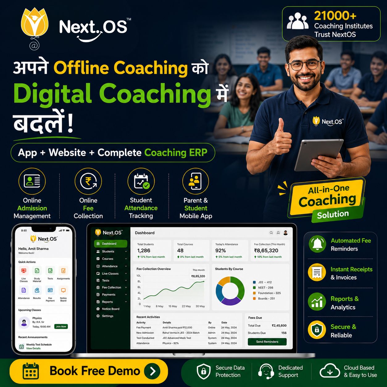 Next Education Facebook ad
