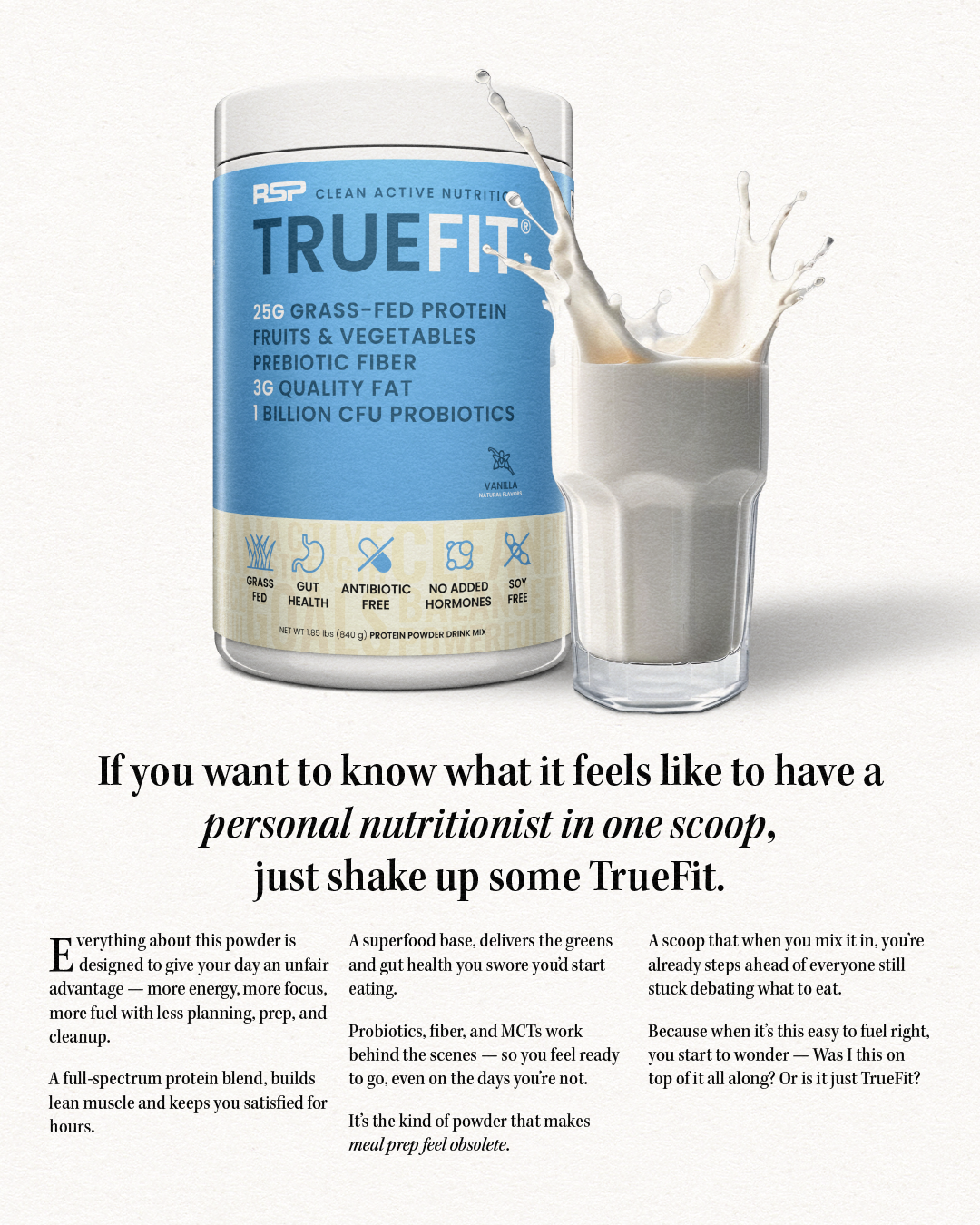 TrueFit Facebook ad