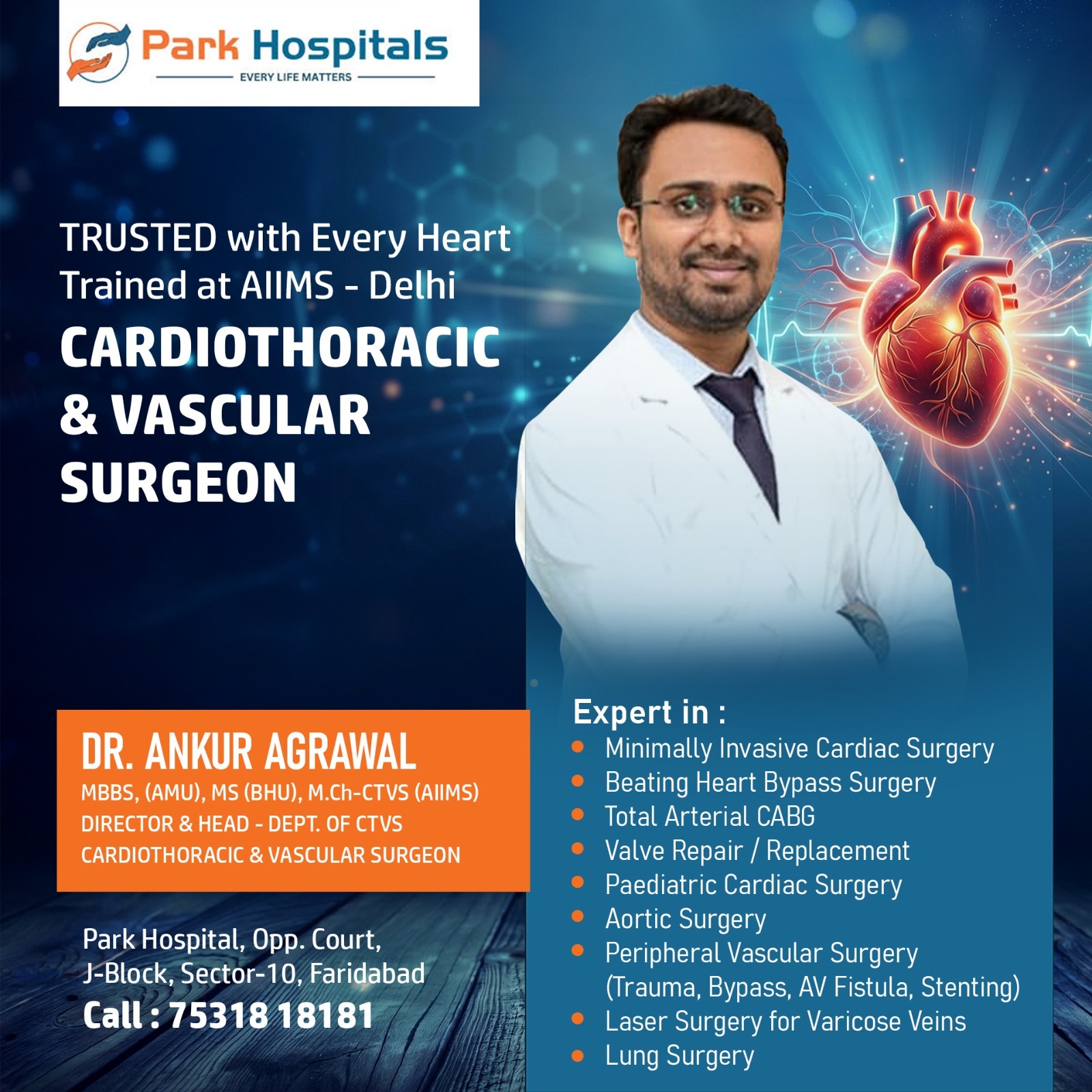 Park Group of Hospitals Facebook ad