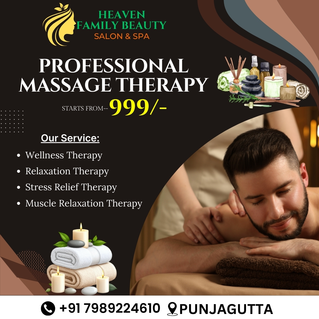 Heaven Family Spa Facebook ad: Wellness Therapy from โน999 only
