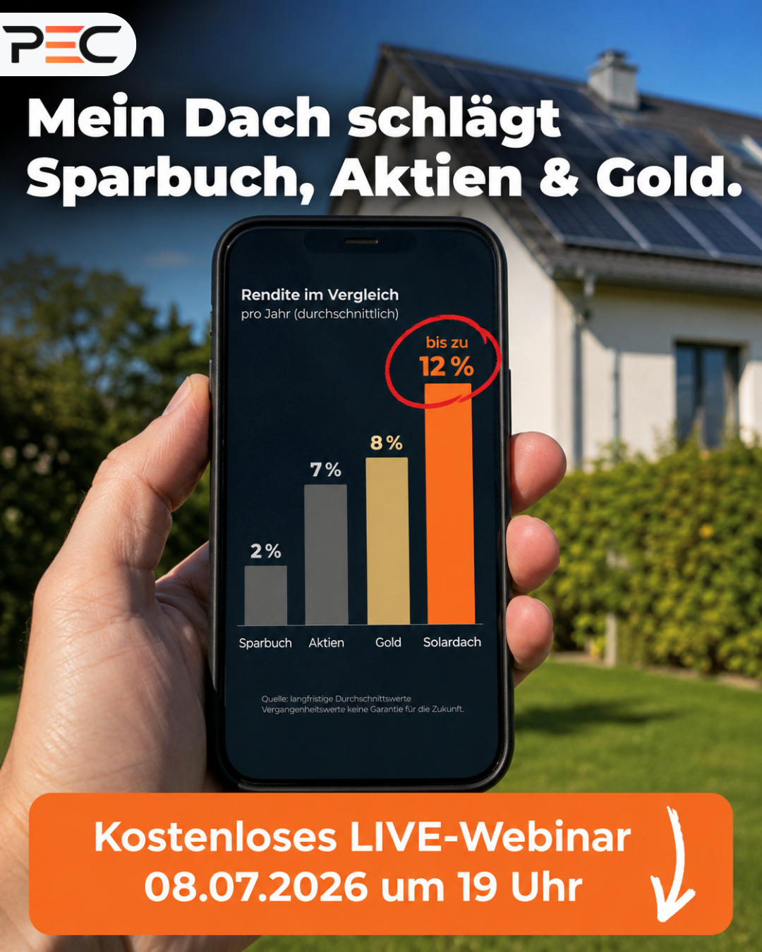 PEC - Professional Energy Consulting Facebook ad: Jetzt zum Online Webinar anmelden