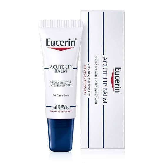 Face Care Store Facebook ad: ក្រែមលាបបបូរមាត់ Eucerin ផ្តល់នូវសំណើមជ្រៅ…