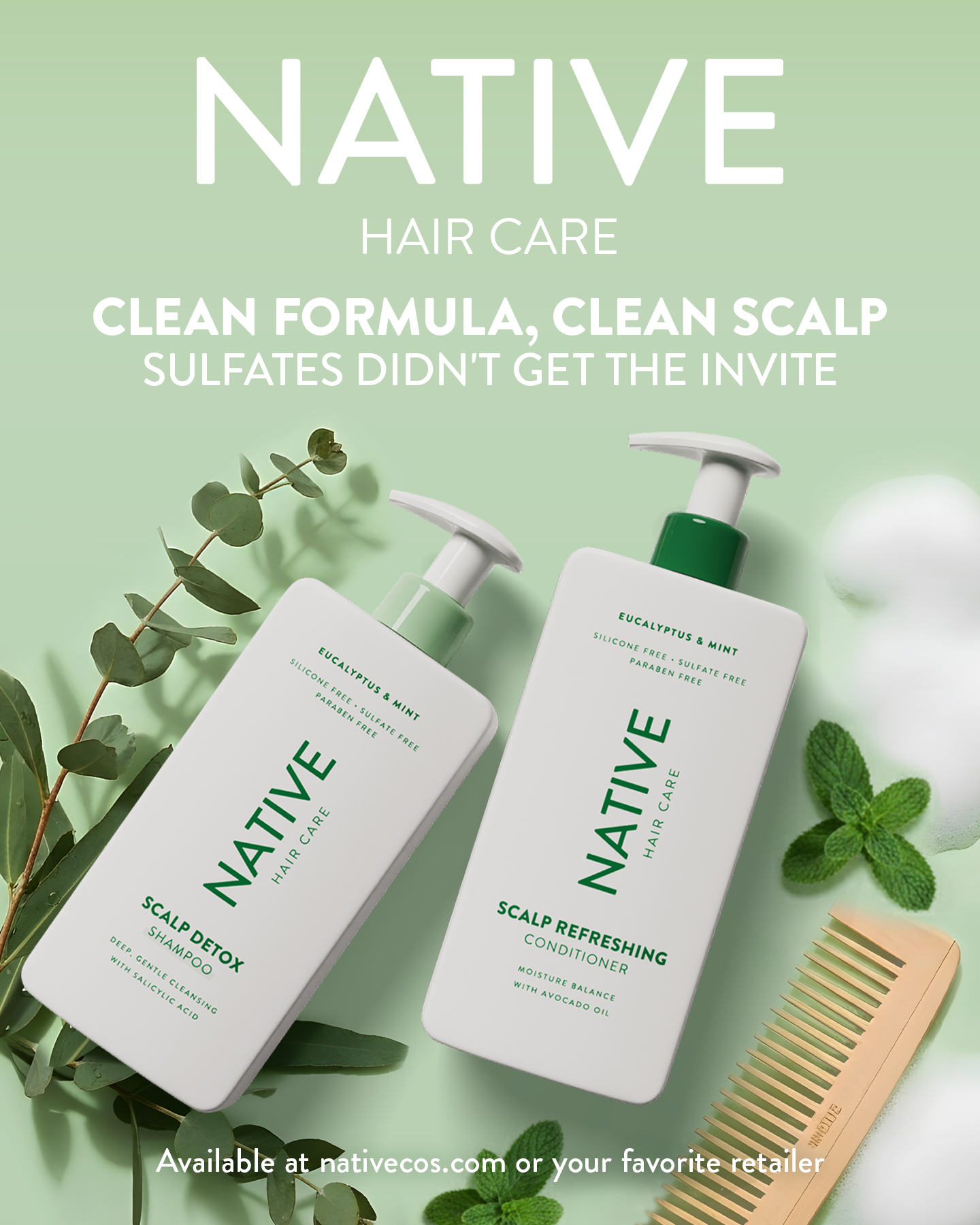 Native Facebook ad