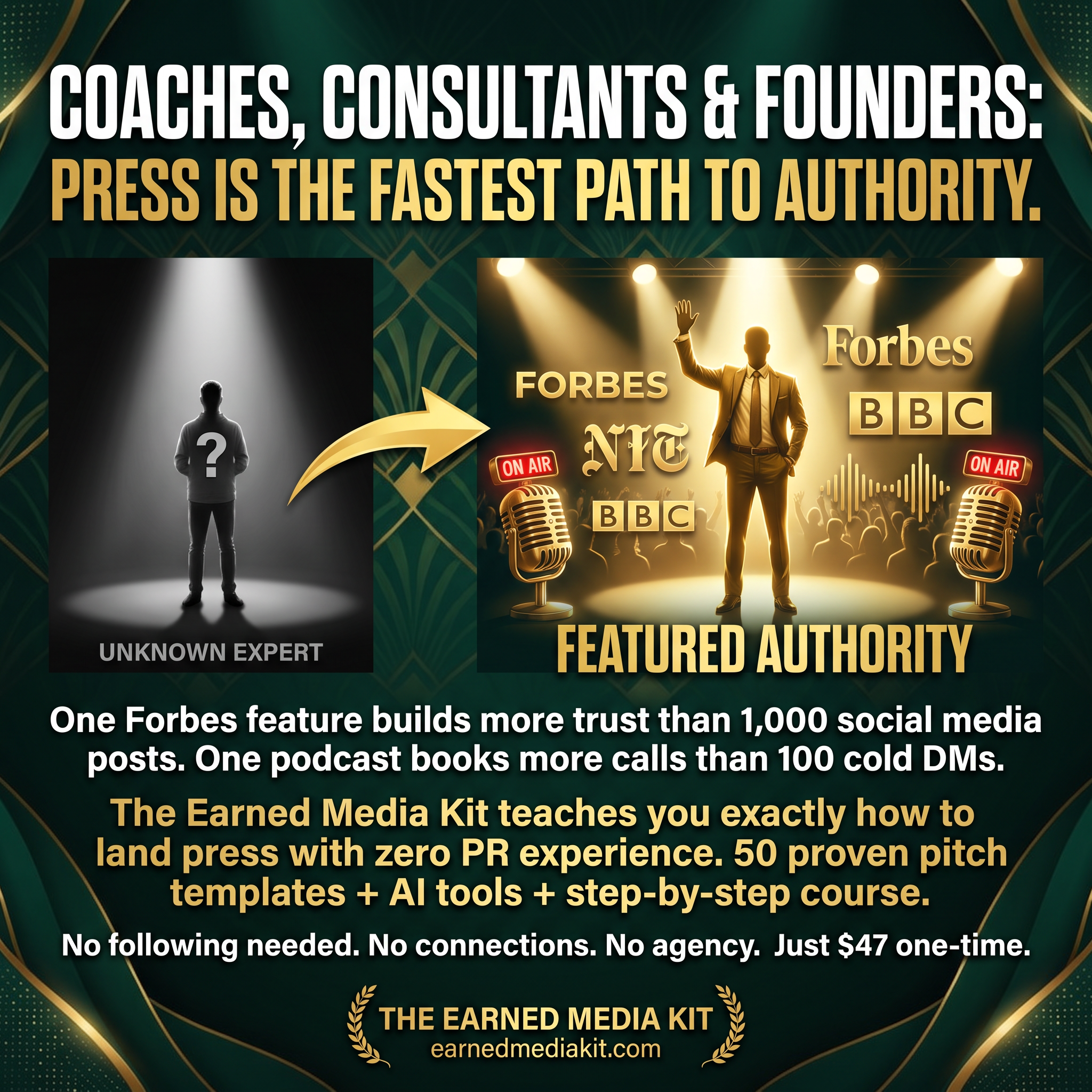 PressPitch AI Facebook ad: The $47 Blueprint Behind 200+ Press Features
