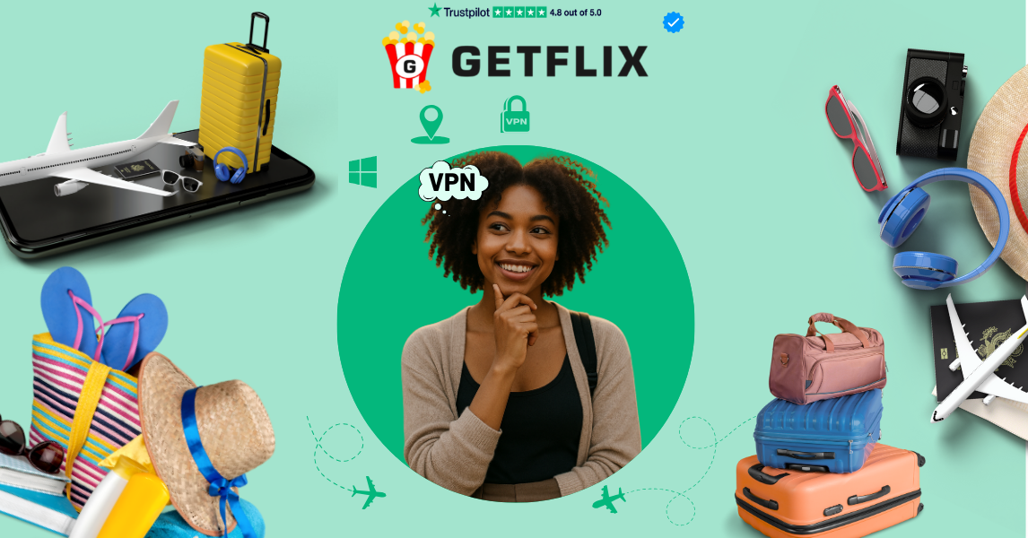GetFlix Smart VPN Facebook ad from Oct 22, 2025