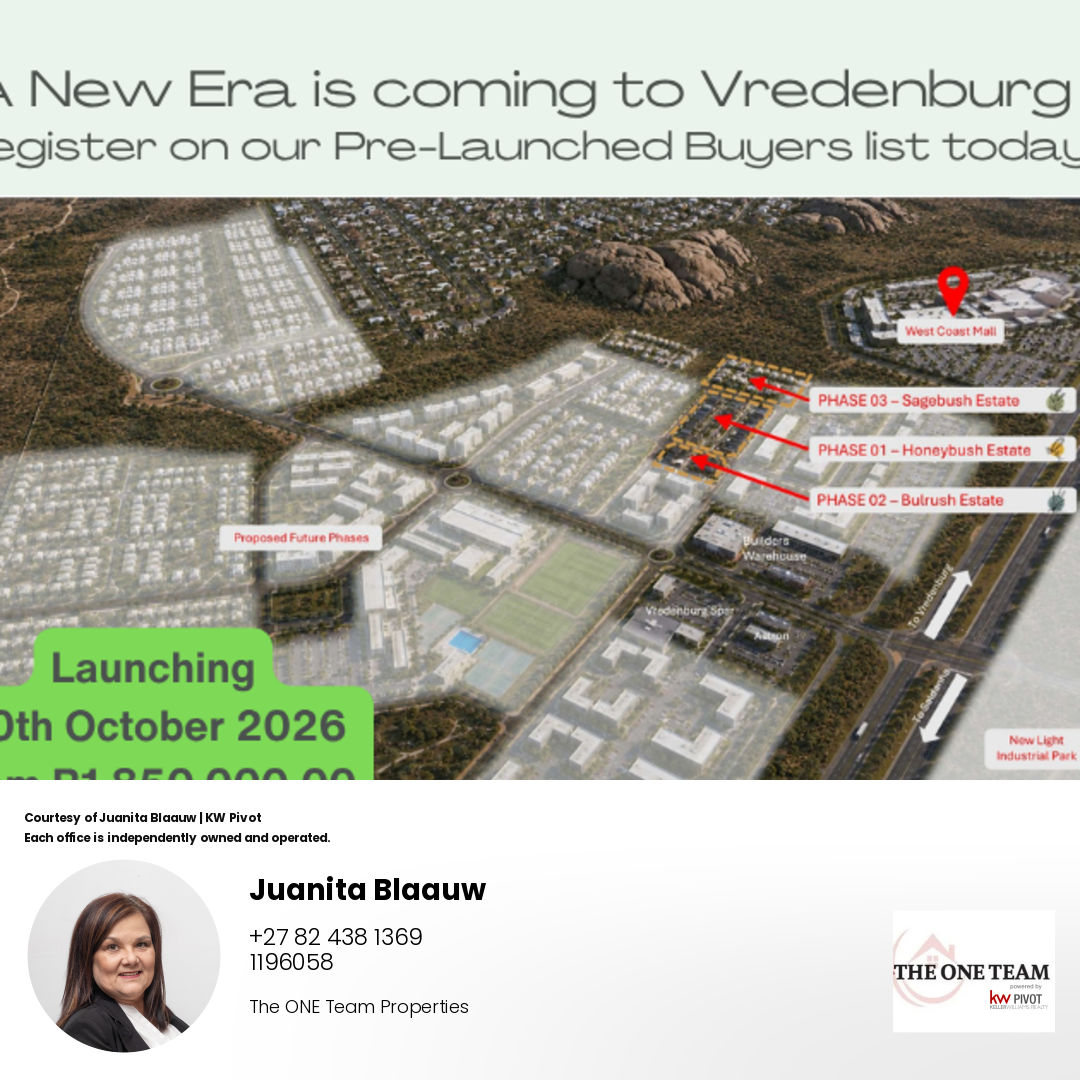 The ONE Team Properties SA Facebook ad: | A new community is taking shape. Register now for more…