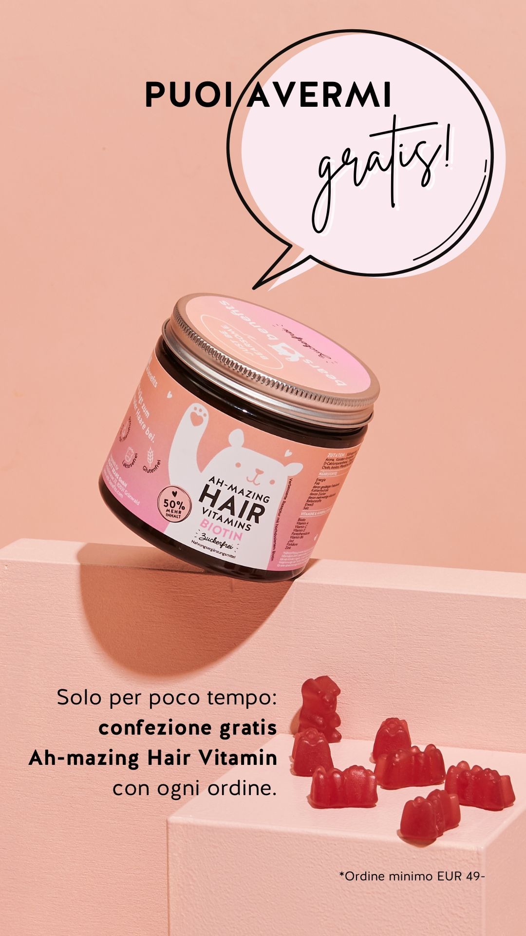 Bears with Benefits Italia Facebook ad from May 12, 2026