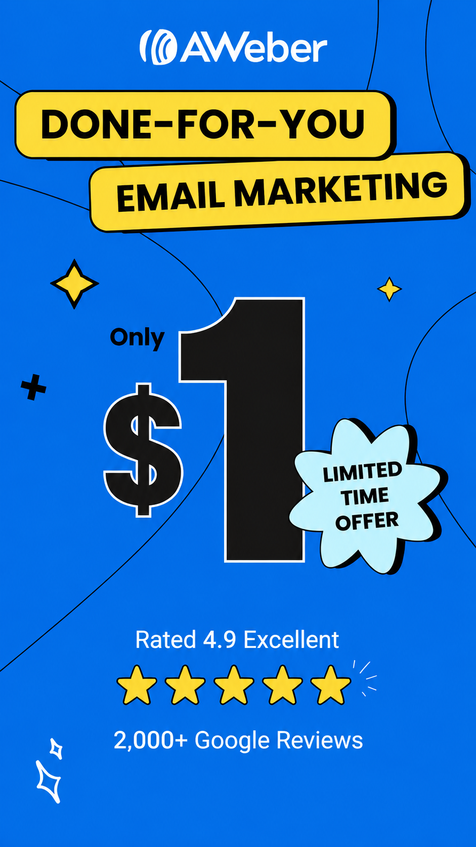 AWeber Facebook ad