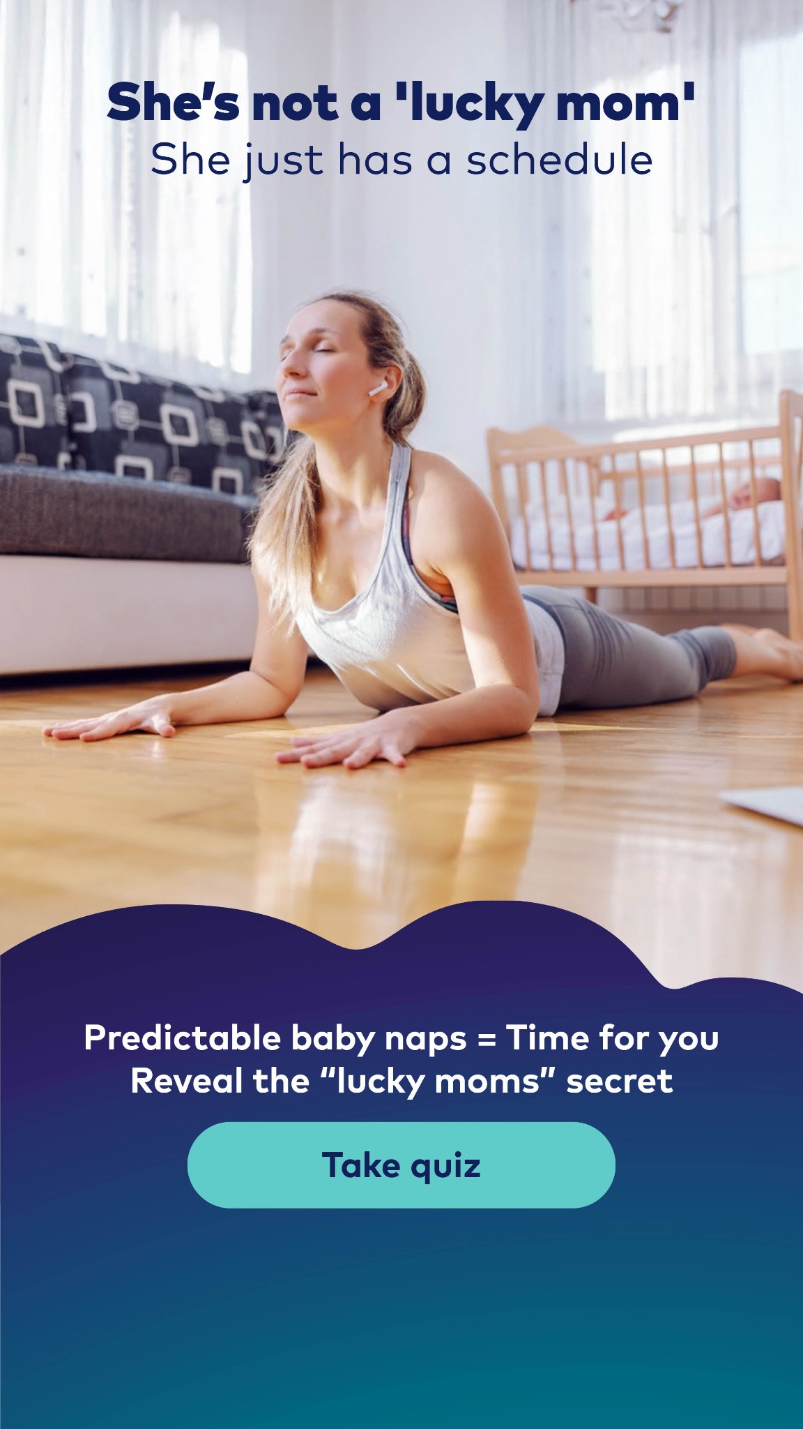 Smart Sleep Coach by Pampers Facebook ad from Feb 20, 2026