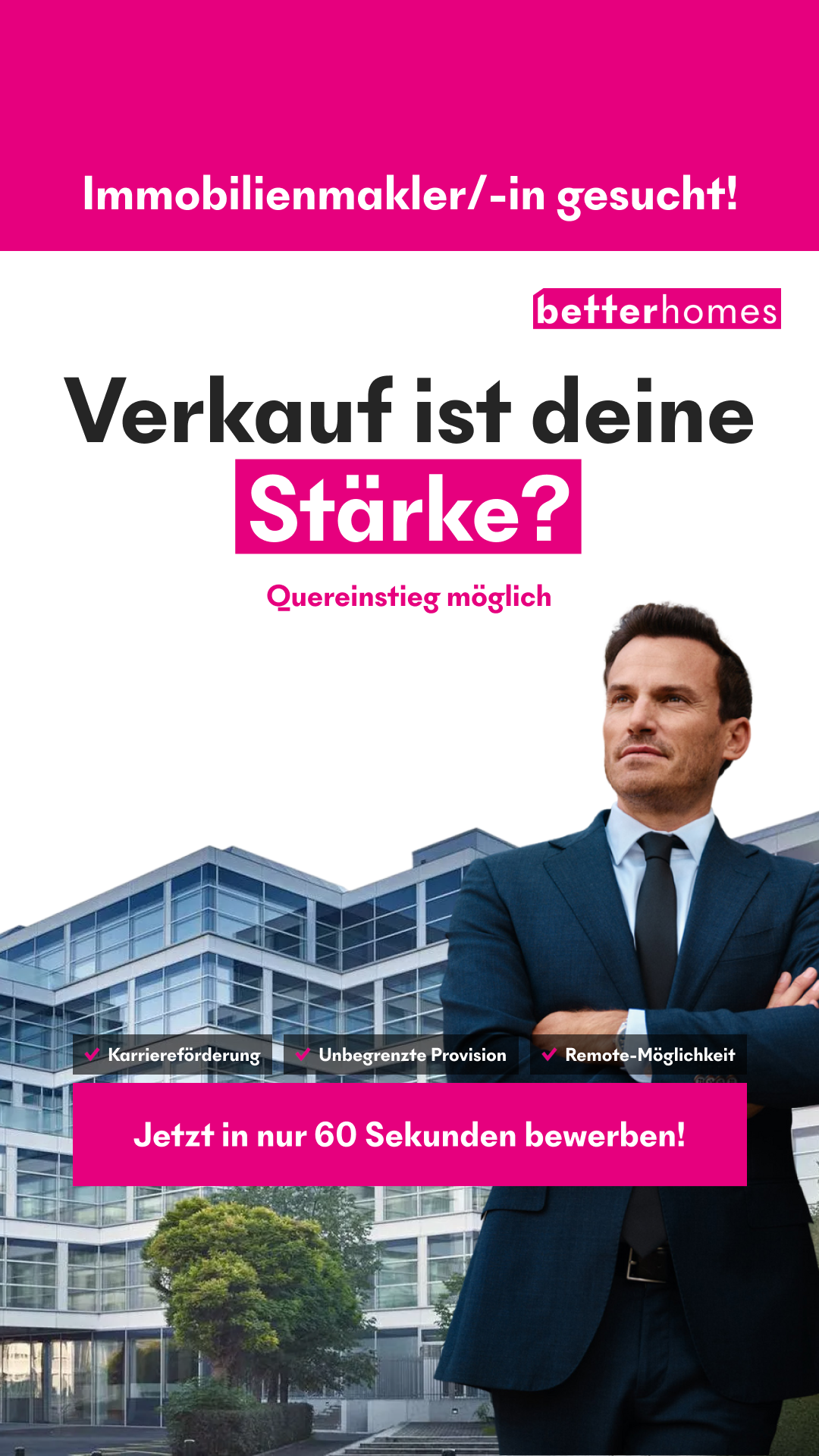 Betterhomes Schweiz Facebook ad from May 6, 2026