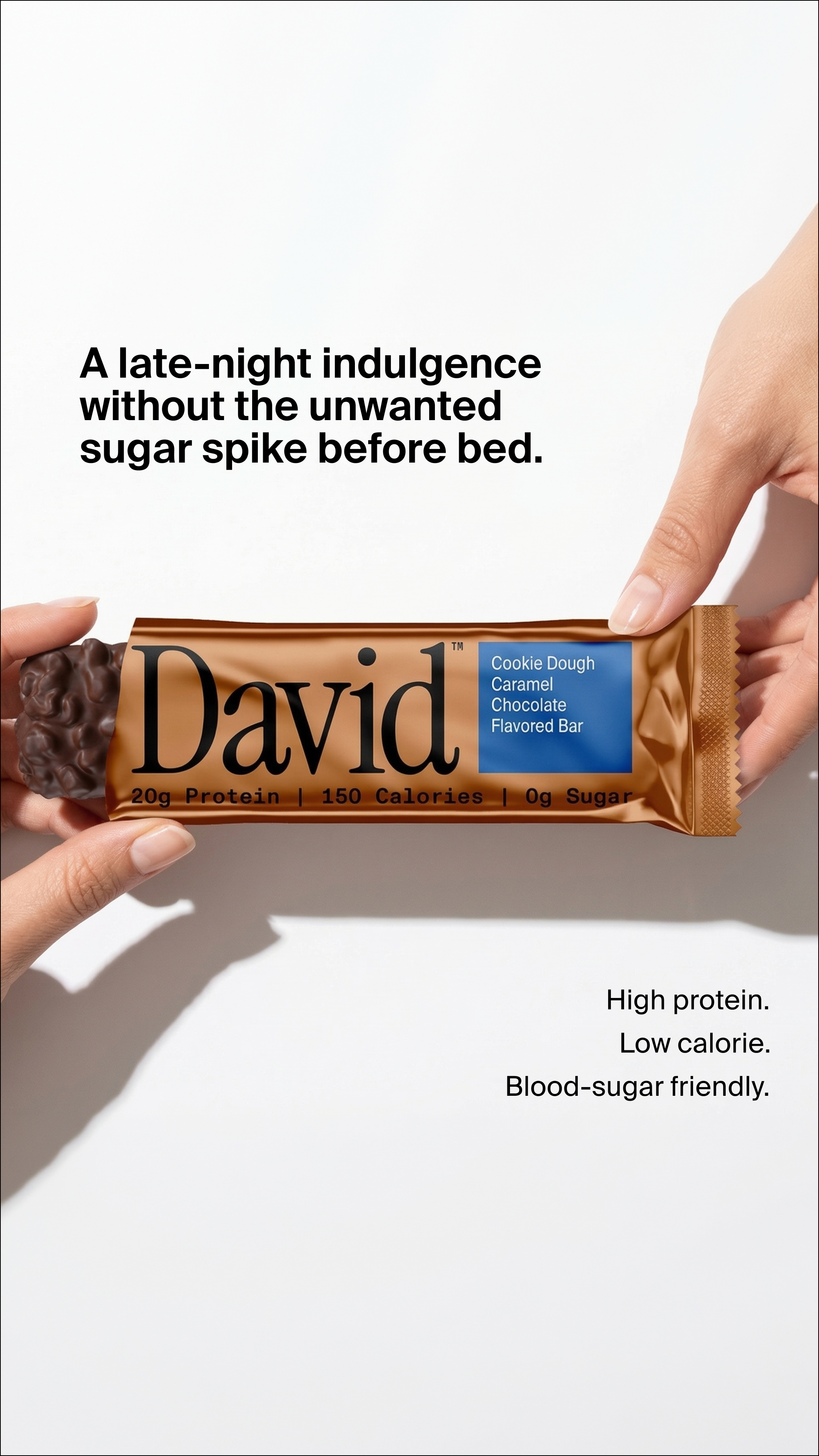 David Protein Facebook ad