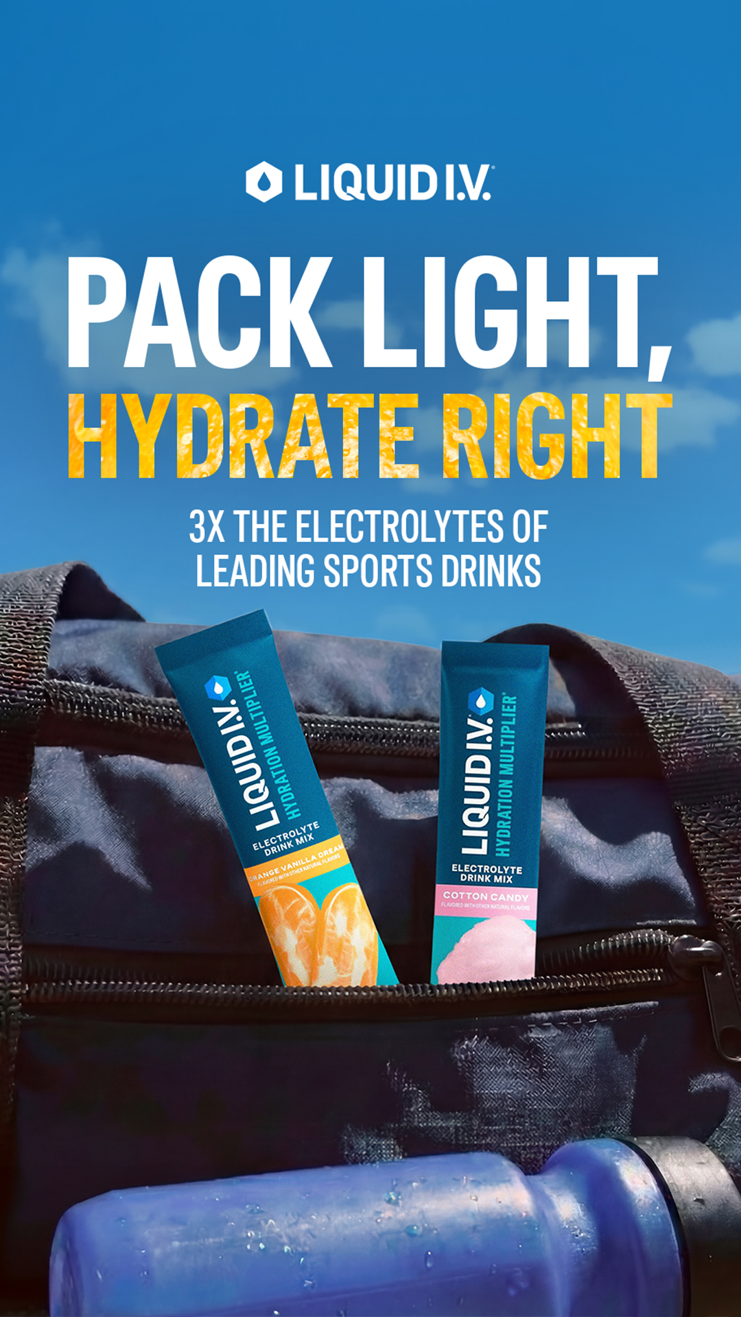 Liquid I.V. Facebook ad
