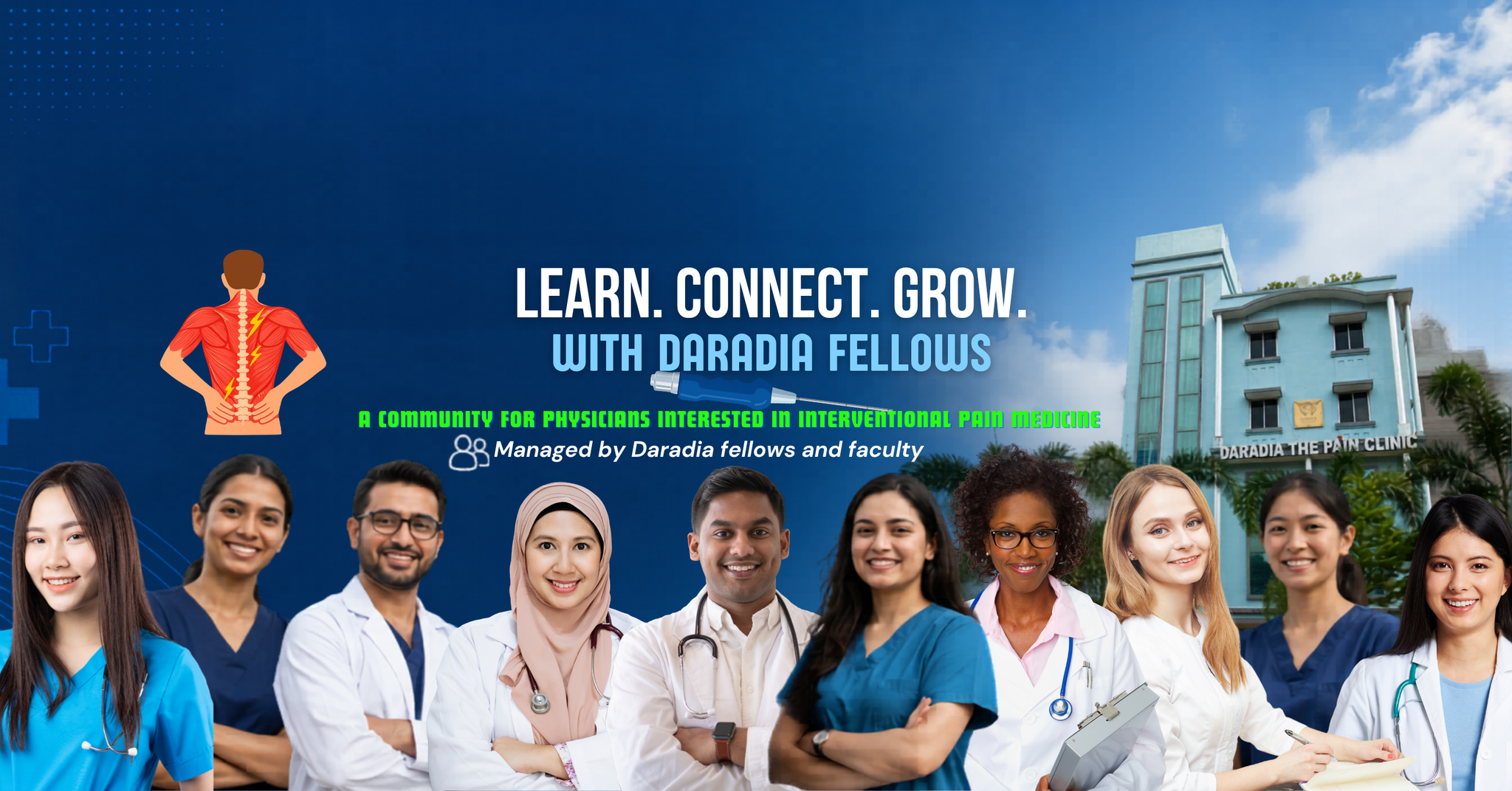 Daradia: The Pain Clinic Facebook ad